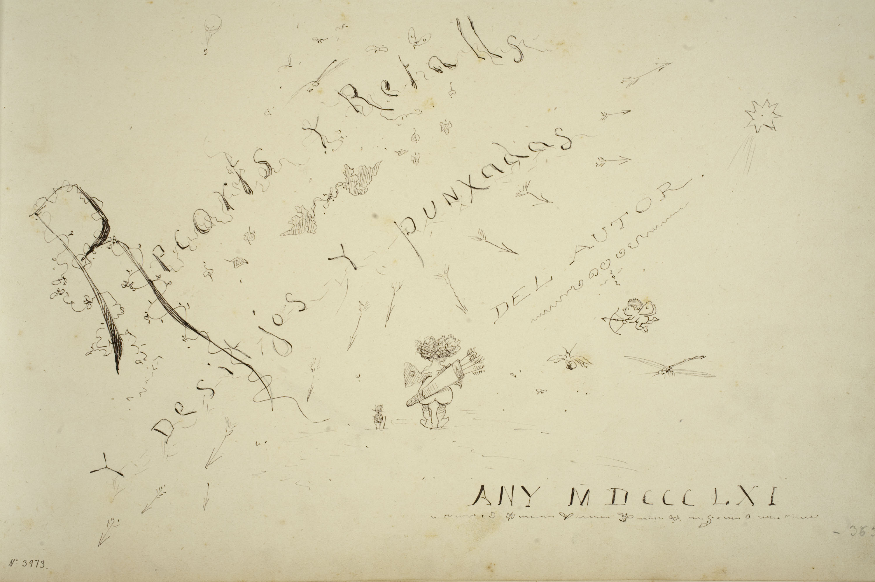Modest Urgell - Recorts y retalls y desitjos y punxadas del autor - 1861 image for: Modest Urgell - Recorts y retalls y desitjos y punxadas del autor - 1861