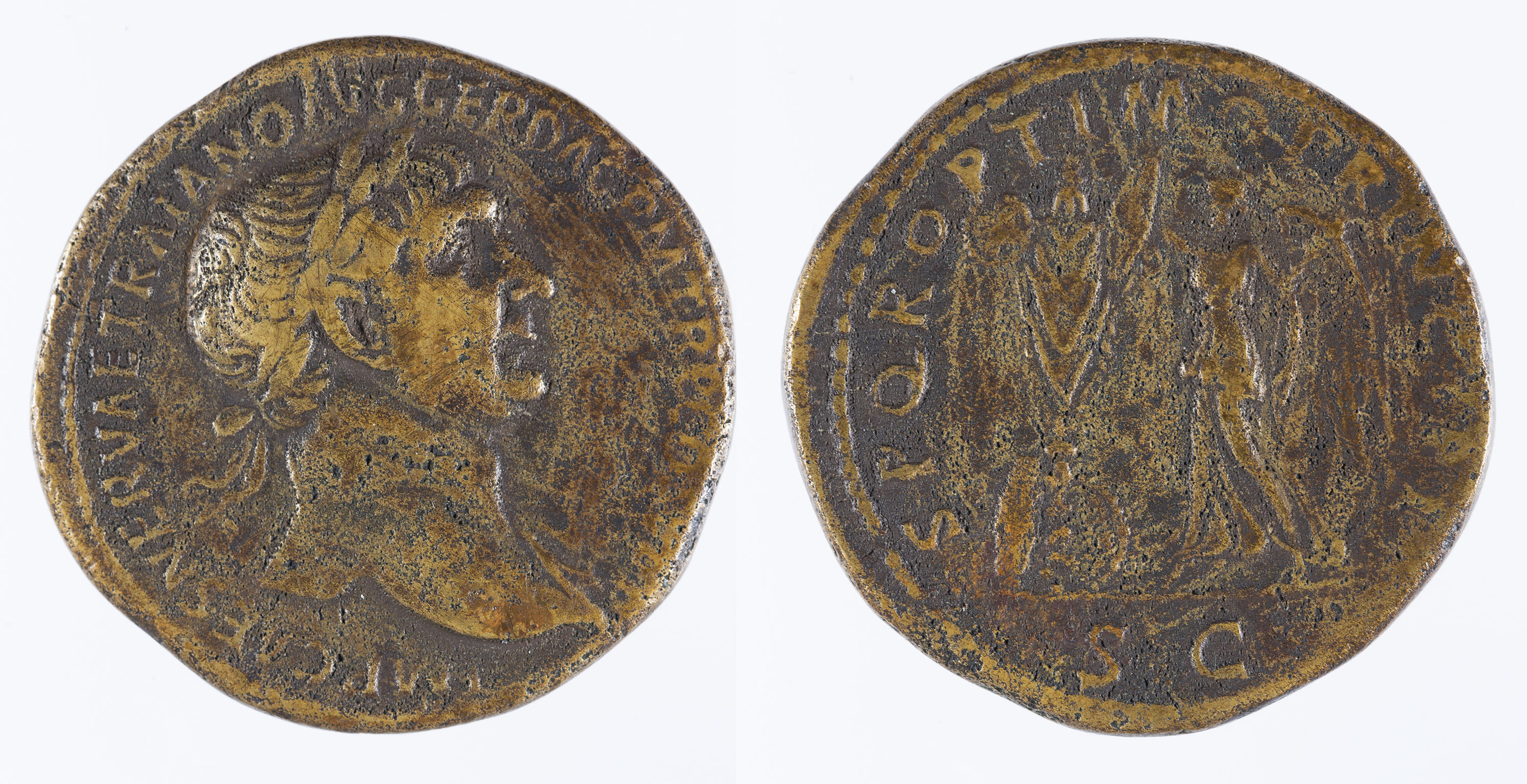 image for: Trajà, emperador de Roma - Sesterci - 107