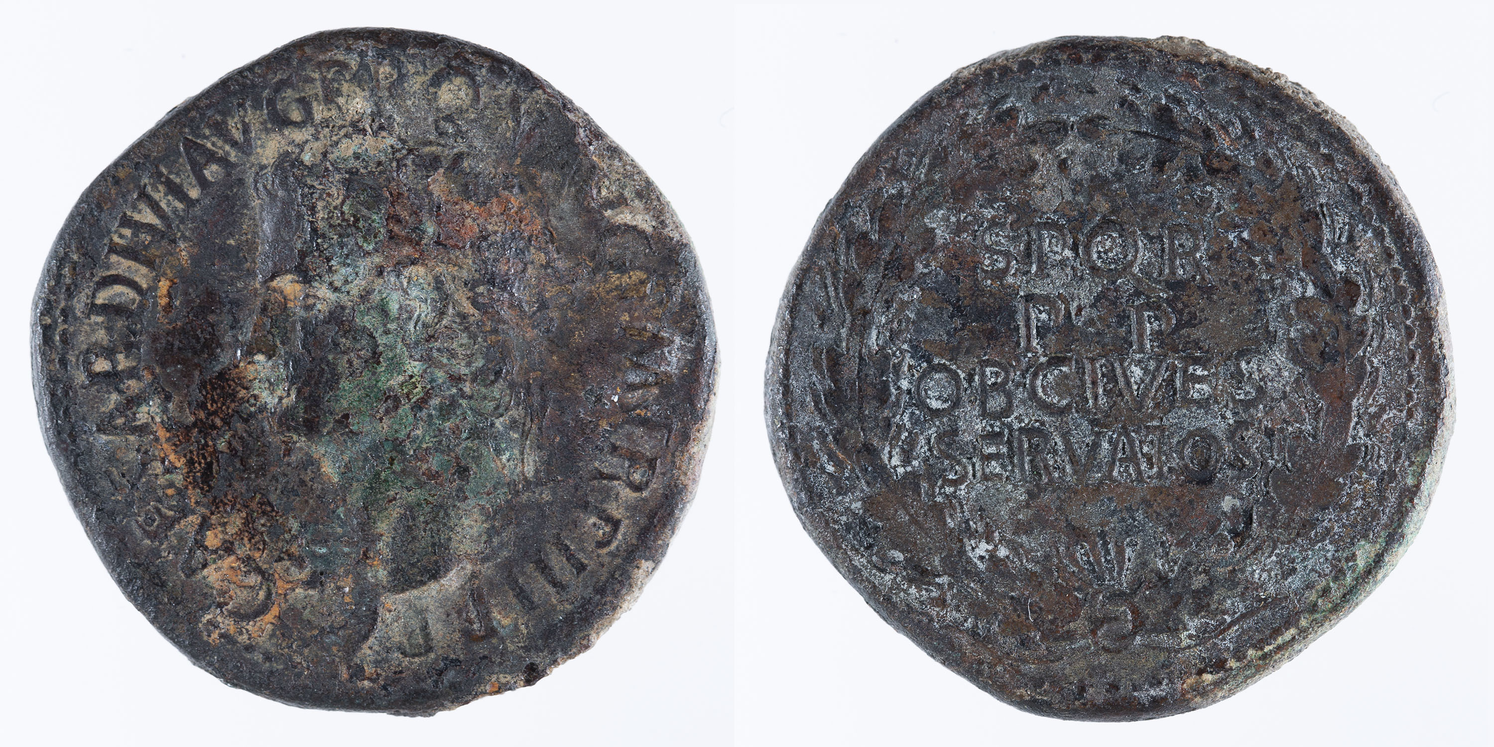 image for: Calígula, emperador de Roma - Sesterci - 39-40