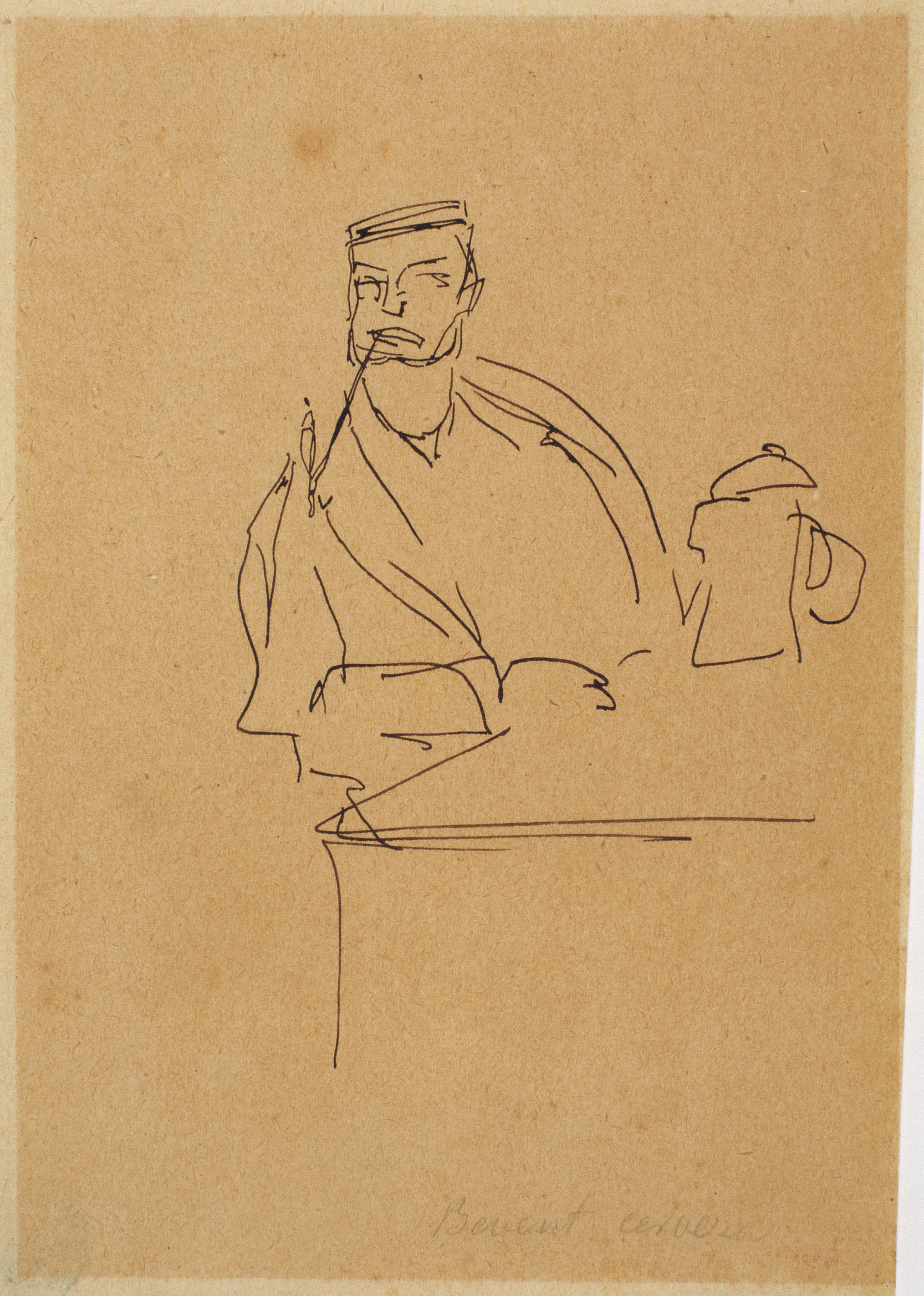 image for: Eugeni d'Ors - Bevent cervesa - Cap a 1910