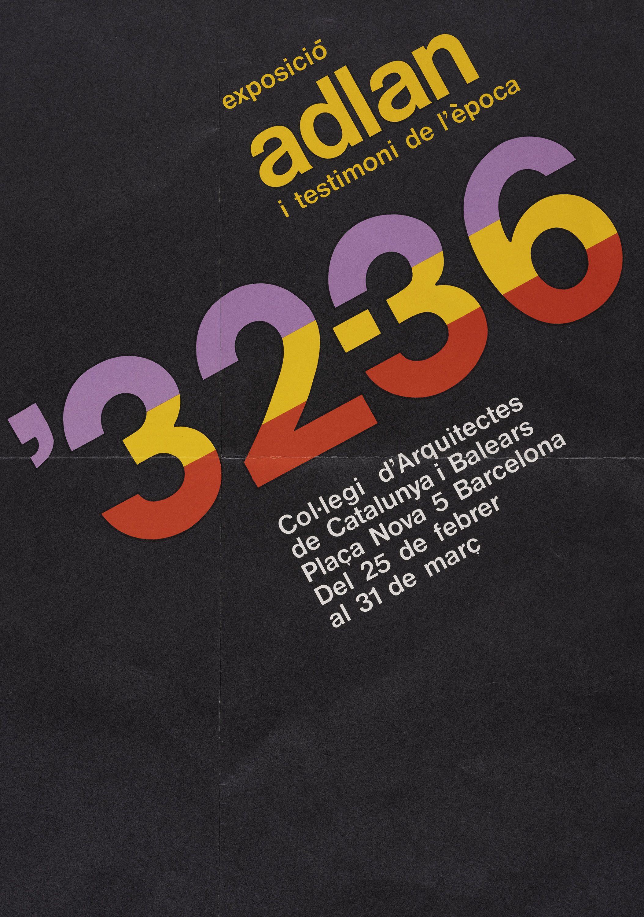 Eina, Escola de Disseny. Barcelona - Exposició ADLAN i testimoni de l'època '32-36 (Col·legi d'Arquitectes de Catalunya i Balears, Barcelona) - 1970 image for: Eina, Escola de Disseny. Barcelona - Exposició ADLAN i testimoni de l'època '32-36 (Col·legi d'Arquitectes de Catalunya i Balears, Barcelona) - 1970