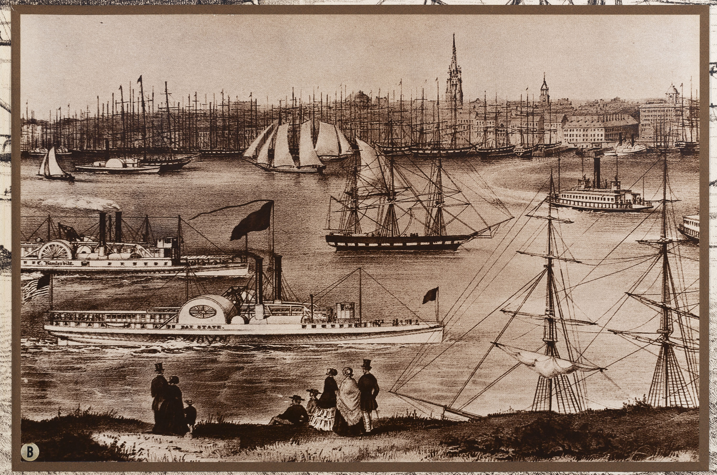 image for: Carles Fontserè - Panoràmica de Nova York vist des de Brooklyn Heigts - 1984