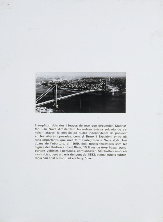 image for: Carles Fontserè - Plafó 76. Els ponts: el pont de Verrazano Narrows Bridge - 1955-1968