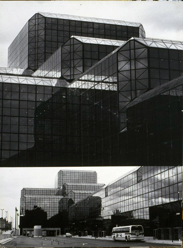 image for: Carles Fontserè - Plafó F-G. Detall Palau Jacob K. Javits Center - Cap a 1986