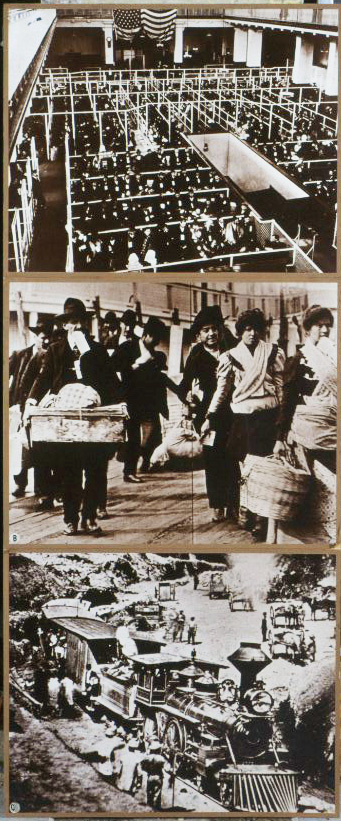 Carles Fontserè - Plafó 60. Els immigrants - 1984 image for: Carles Fontserè - Plafó 60. Els immigrants - 1984