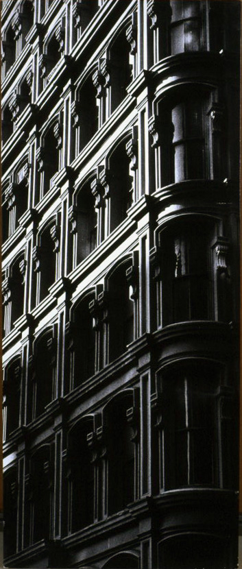 Carles Fontserè - Plafó 121. Reconciliació de l'arquitectura: detall de la façana d'un edifici - 1955-1968 image for: Carles Fontserè - Plafó 121. Reconciliació de l'arquitectura: detall de la façana d'un edifici - 1955-1968