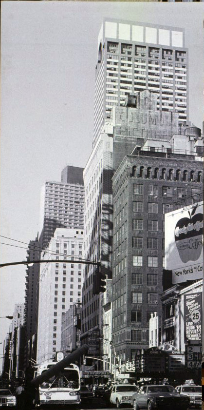 image for: Carles Fontserè - Plafó C. Gratacels al carrer 52 - Cap a 1986