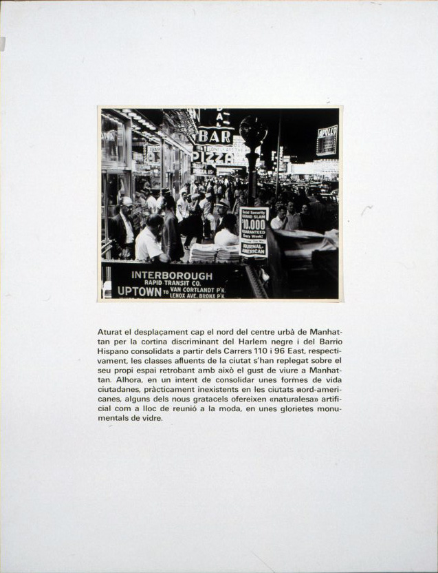 image for: Carles Fontserè - Plafó 127. 1984-90: projectes urbans. Times Square - 1955-1968