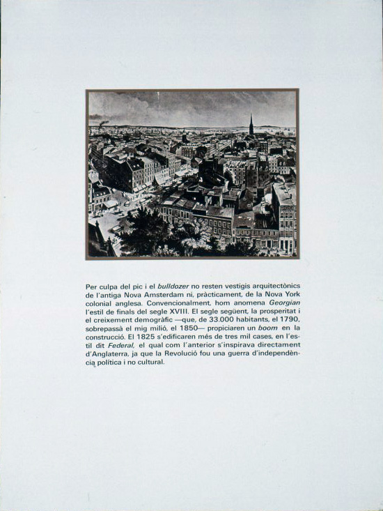 image for: Carles Fontserè - Plafó 89. 1800 Evolució de l'arquitectura: campanar de Saint Paul Chapel - 1984