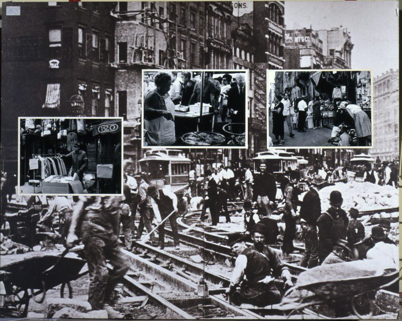 Carles Fontserè - Plafó 61. Els immigrants - 1984 image for: Carles Fontserè - Plafó 61. Els immigrants - 1984