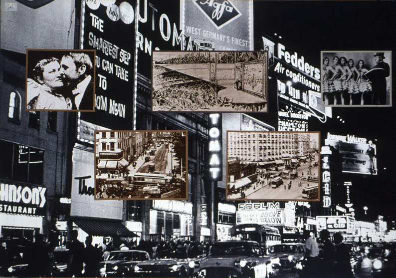 image for: Carles Fontserè - Plafó 28. 1800 Broadway: Times Square, de nit, amunt del carrer 46 - 1955-1968