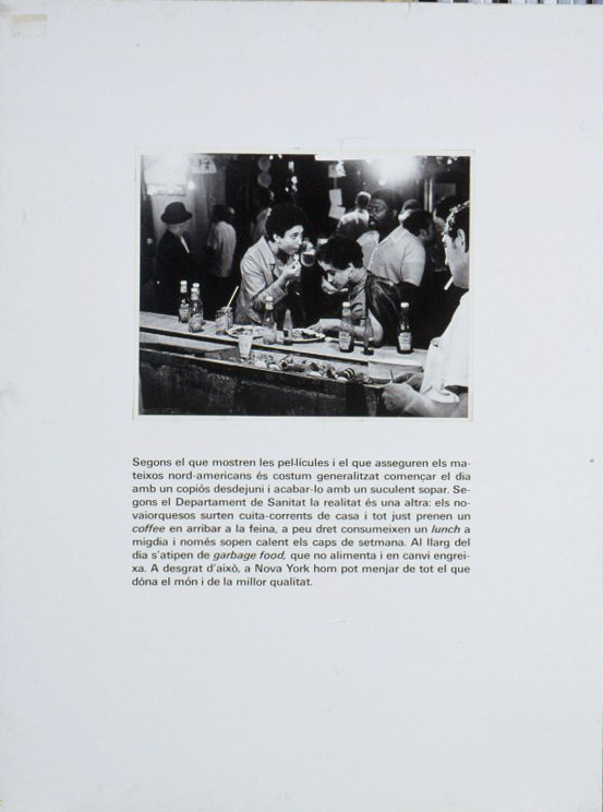 image for: Carles Fontserè - Plafó 81. Gastronomia: dones menjant dempeus - 1955-1968