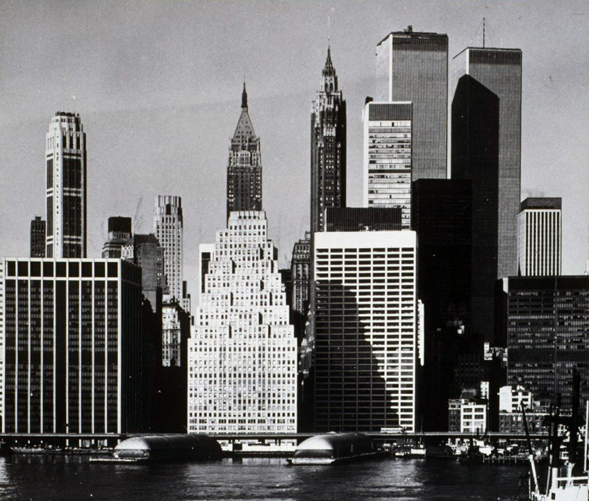 image for: Carles Fontserè - Plafó Entrada B. Panoràmica de Manhattan - Cap a 1986