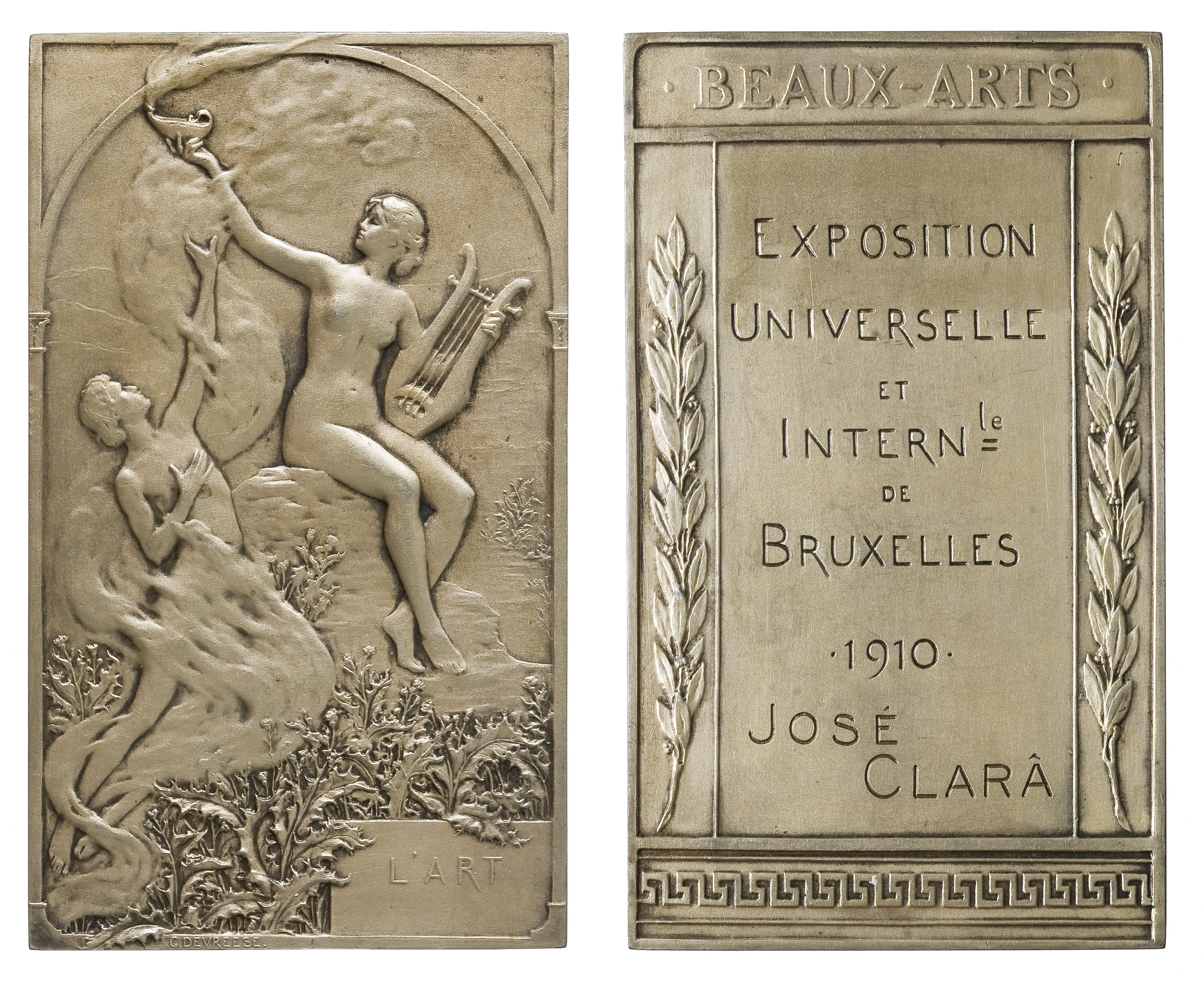 image for: Godefroid Devreese - L'Art - Abans de 1910