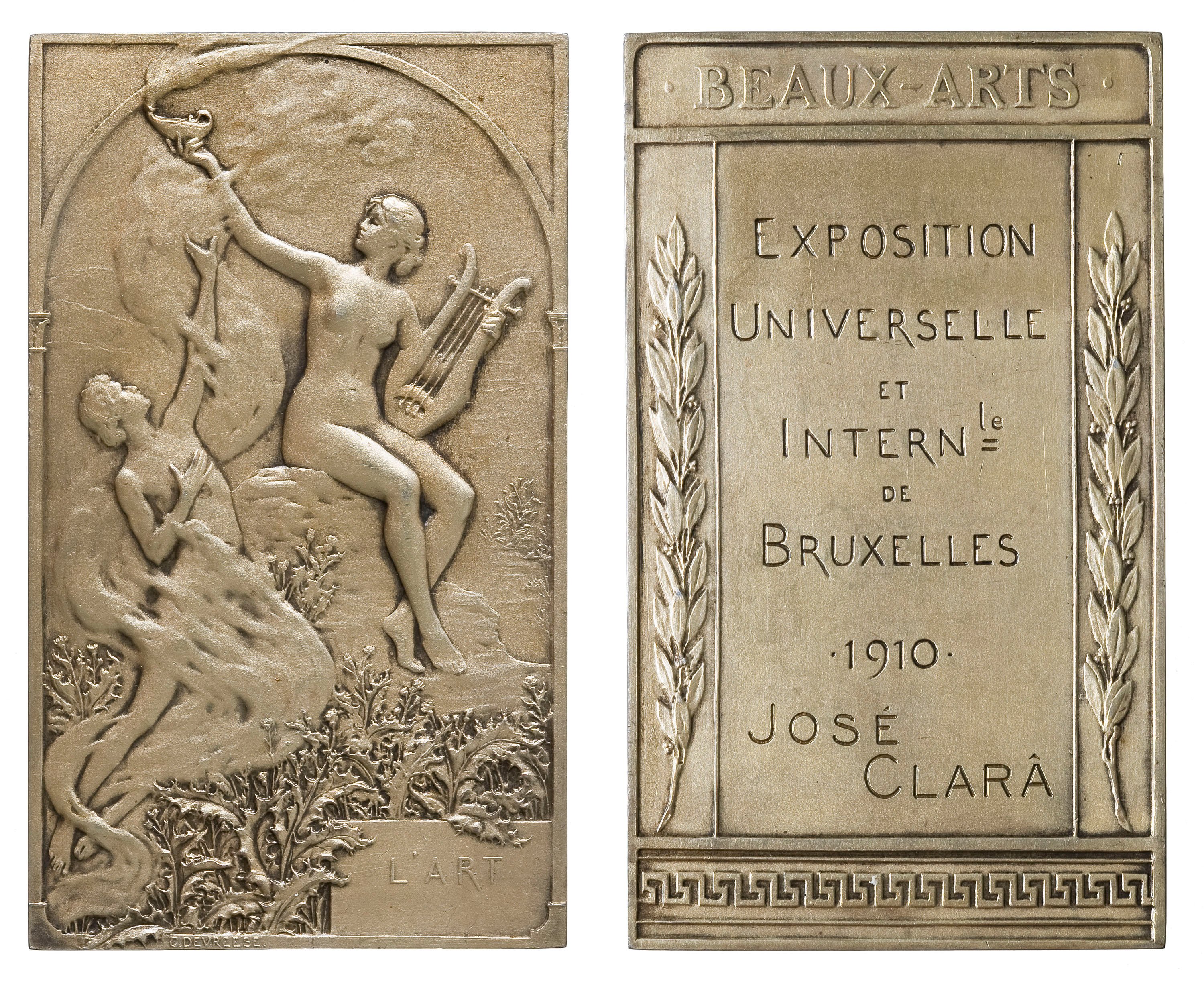 image for: Godefroid Devreese - L'Art - Abans de 1910