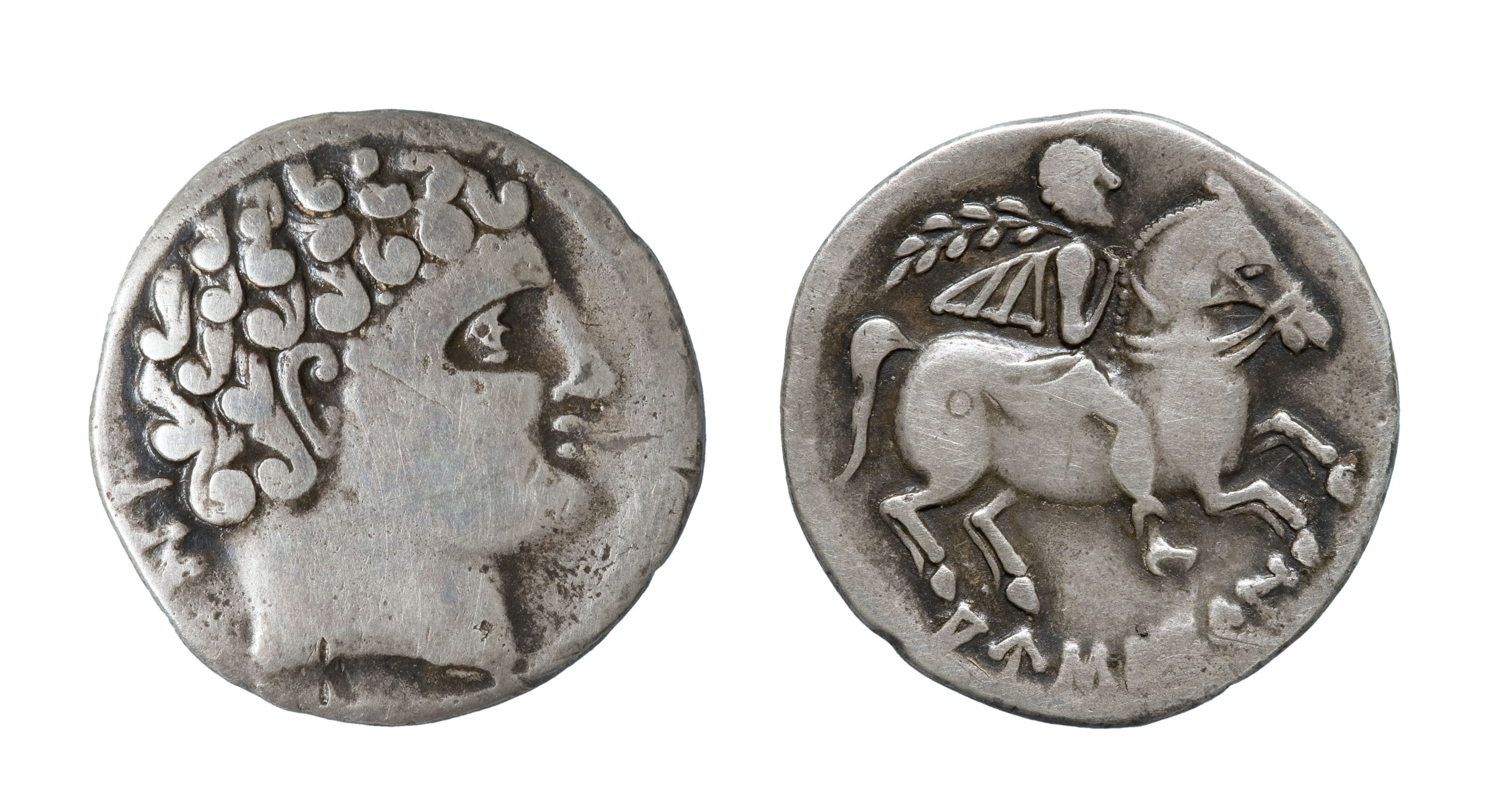 image for: Ausesken - Denari d'Ausesken - Segona meitat del segle II aC