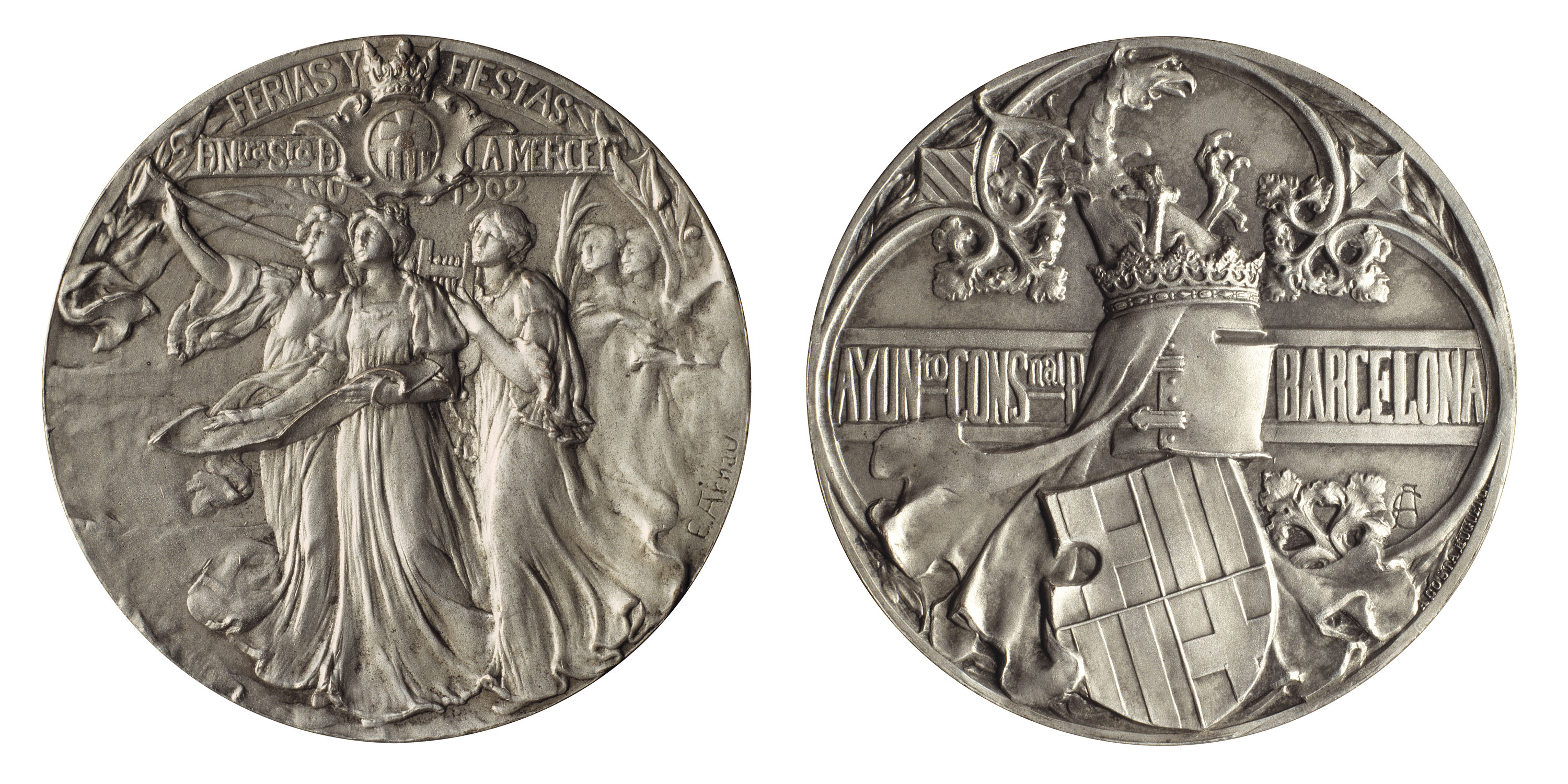 image for: Eusebi Arnau - Fires i festes de la Mercè. Ajuntament de Barcelona - 1902