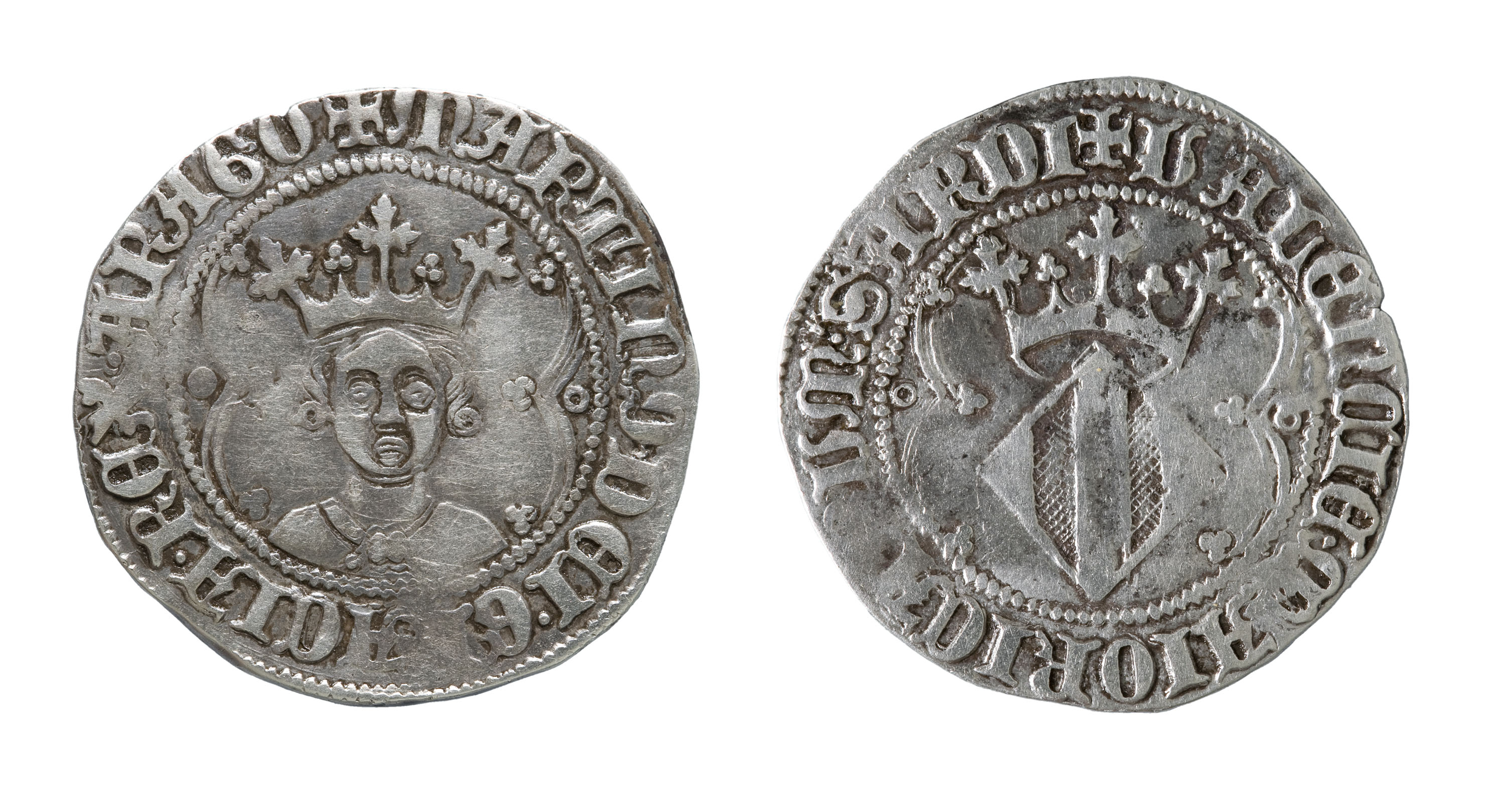 image for: Martí I, dit «L'Humà» - Ral de plata - 1396-1410