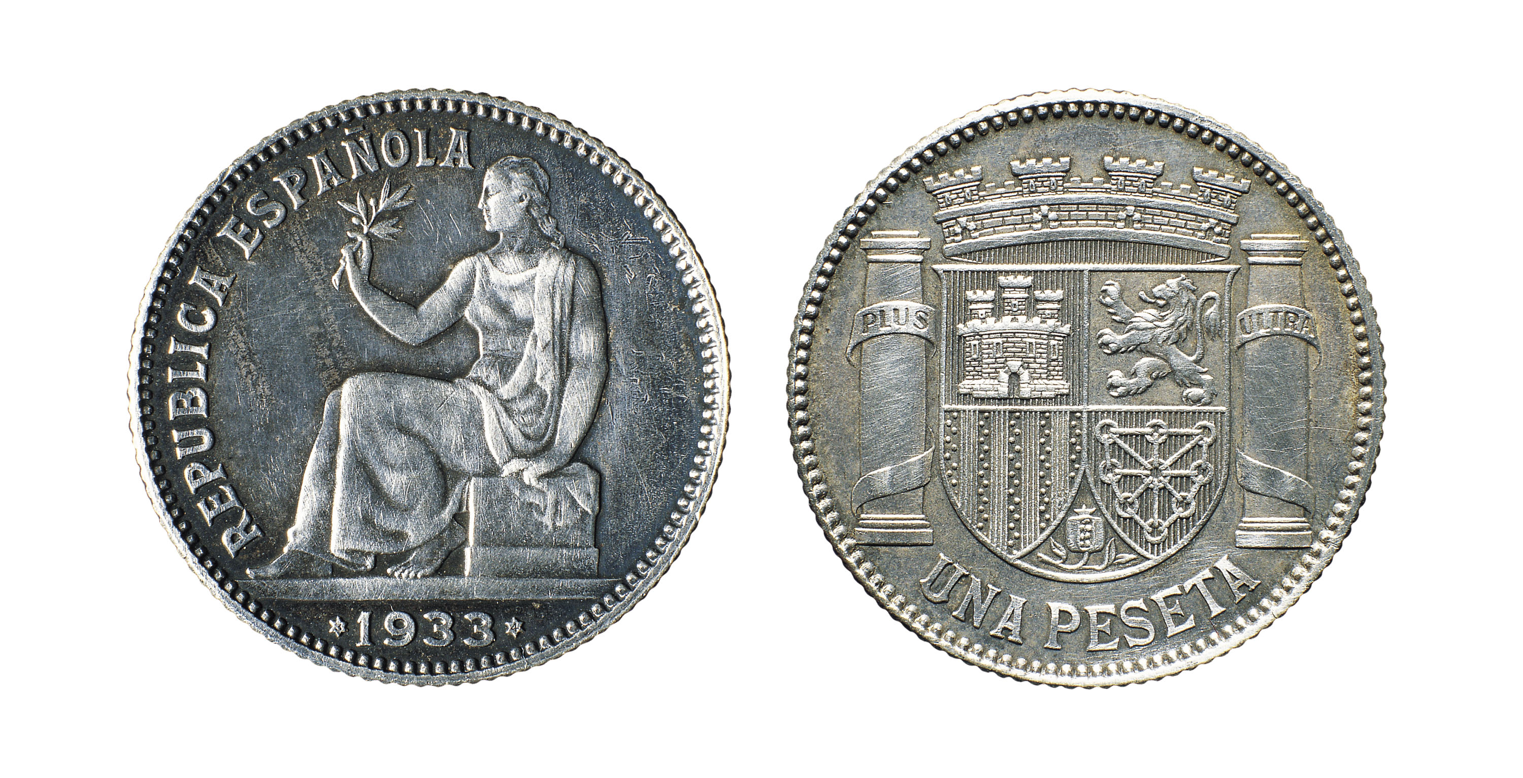 image for: Segona República - 1 pesseta - 1934