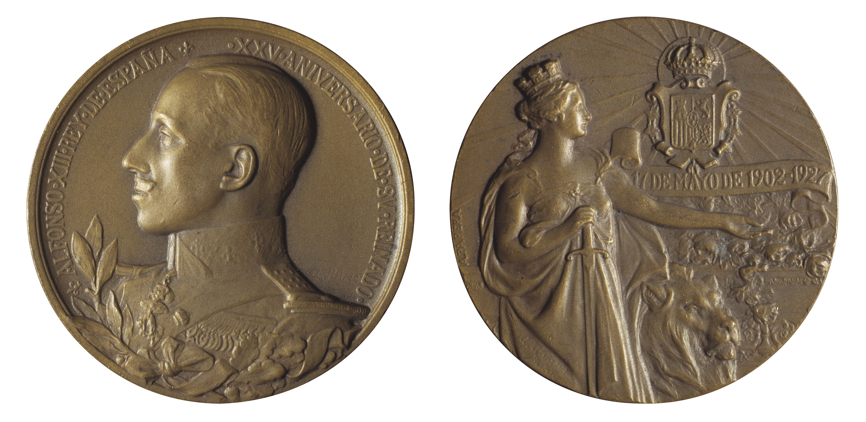 image for: Antoni Parera - XXV Aniversari del regnat d'Alfons XIII - 1927