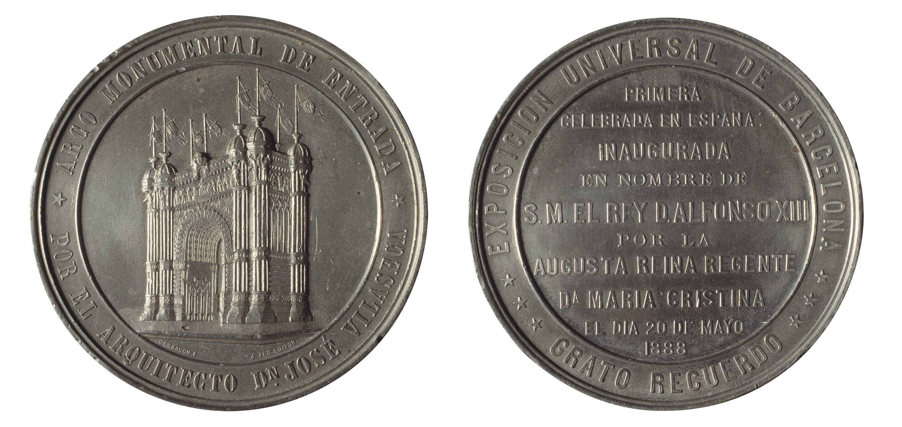 image for: Atanasio Carrasco - Exposició Universal de Barcelona. Arc de Triomf - 1888