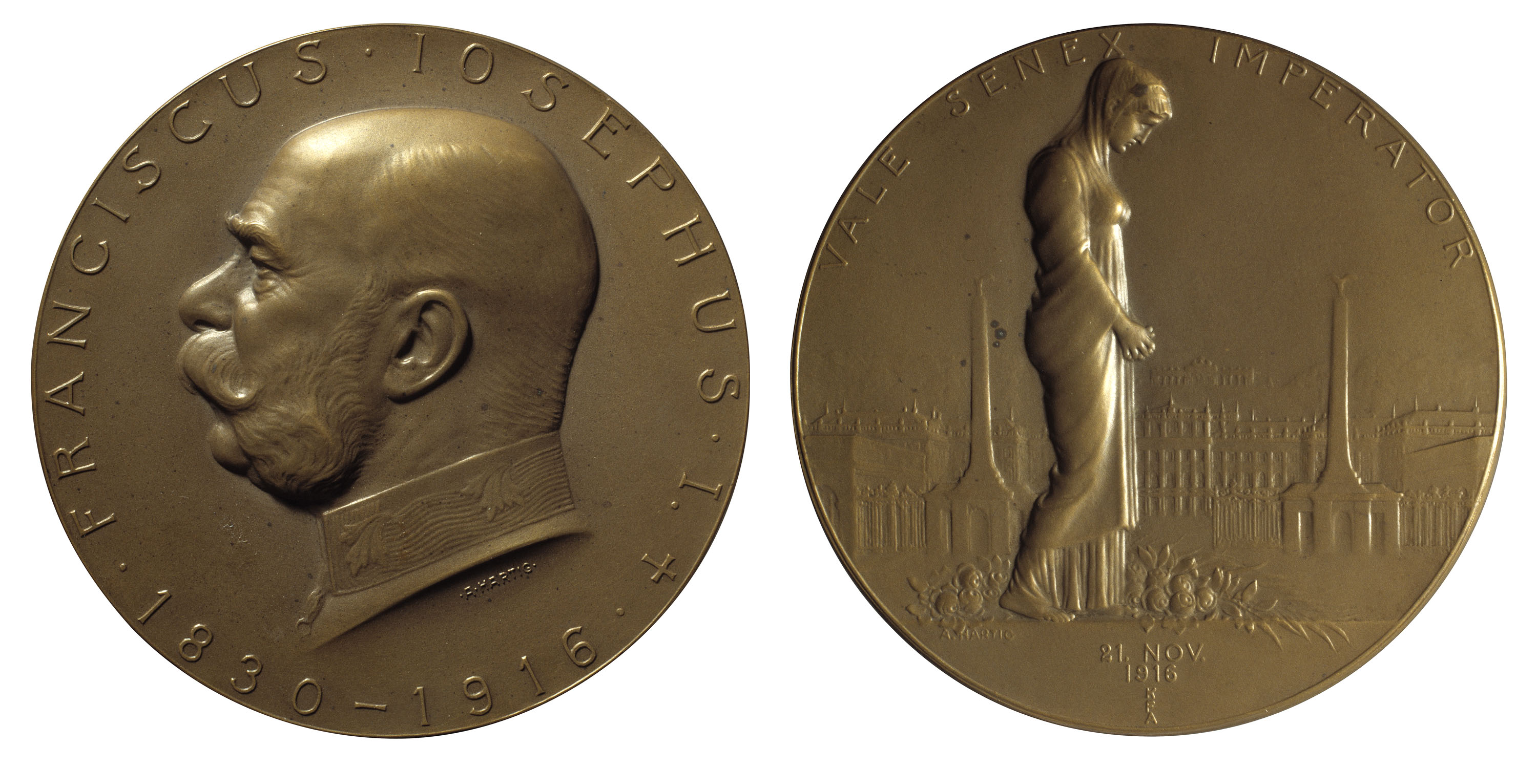 image for: Arnold Hartig - Mort de Francesc Josep I - 1916