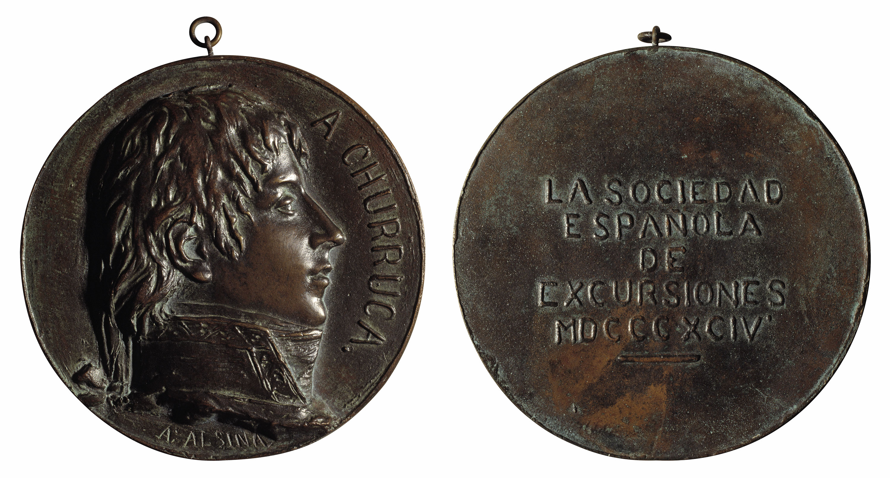 image for: Antoni Alsina - A Cosme Damián Churruca - 1894