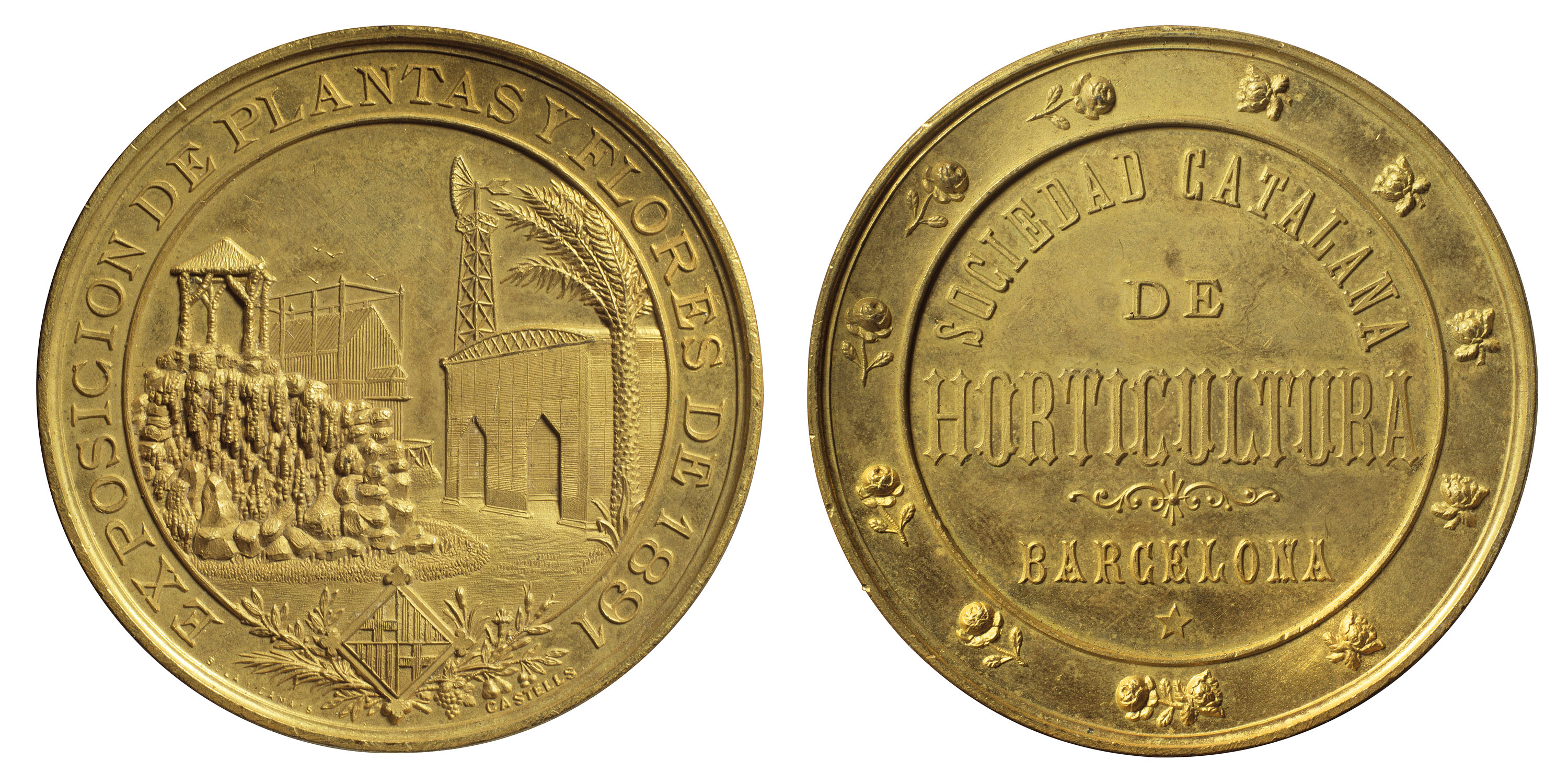 image for: Solá y Camats. Barcelona - Exposició de Plantes i Flors. Societat Catalana d'Horticultura de Barcelona - 1891