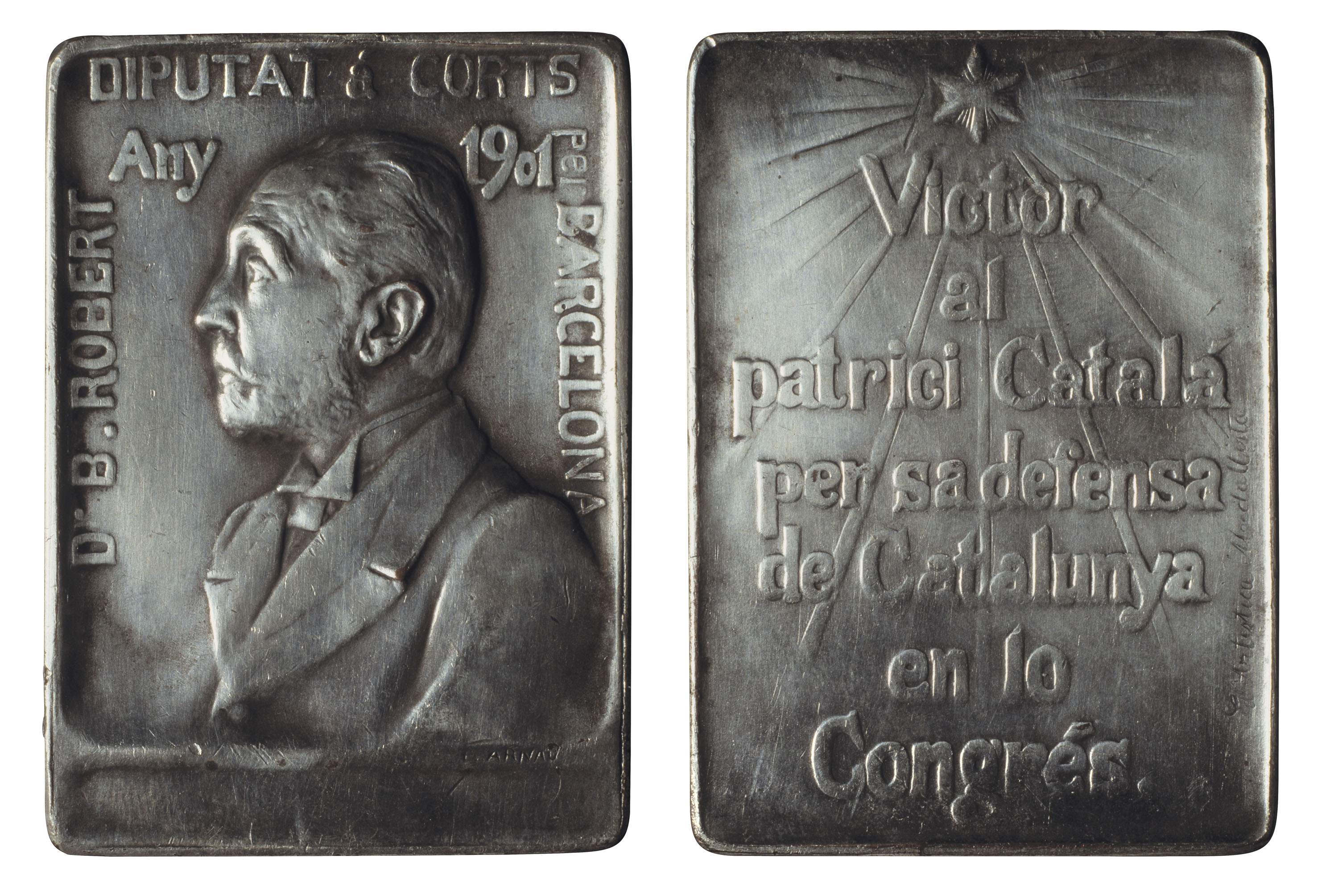 image for: Eusebi Arnau - Homenatge al doctor Bartomeu Robert, diputat a les Corts - 1901