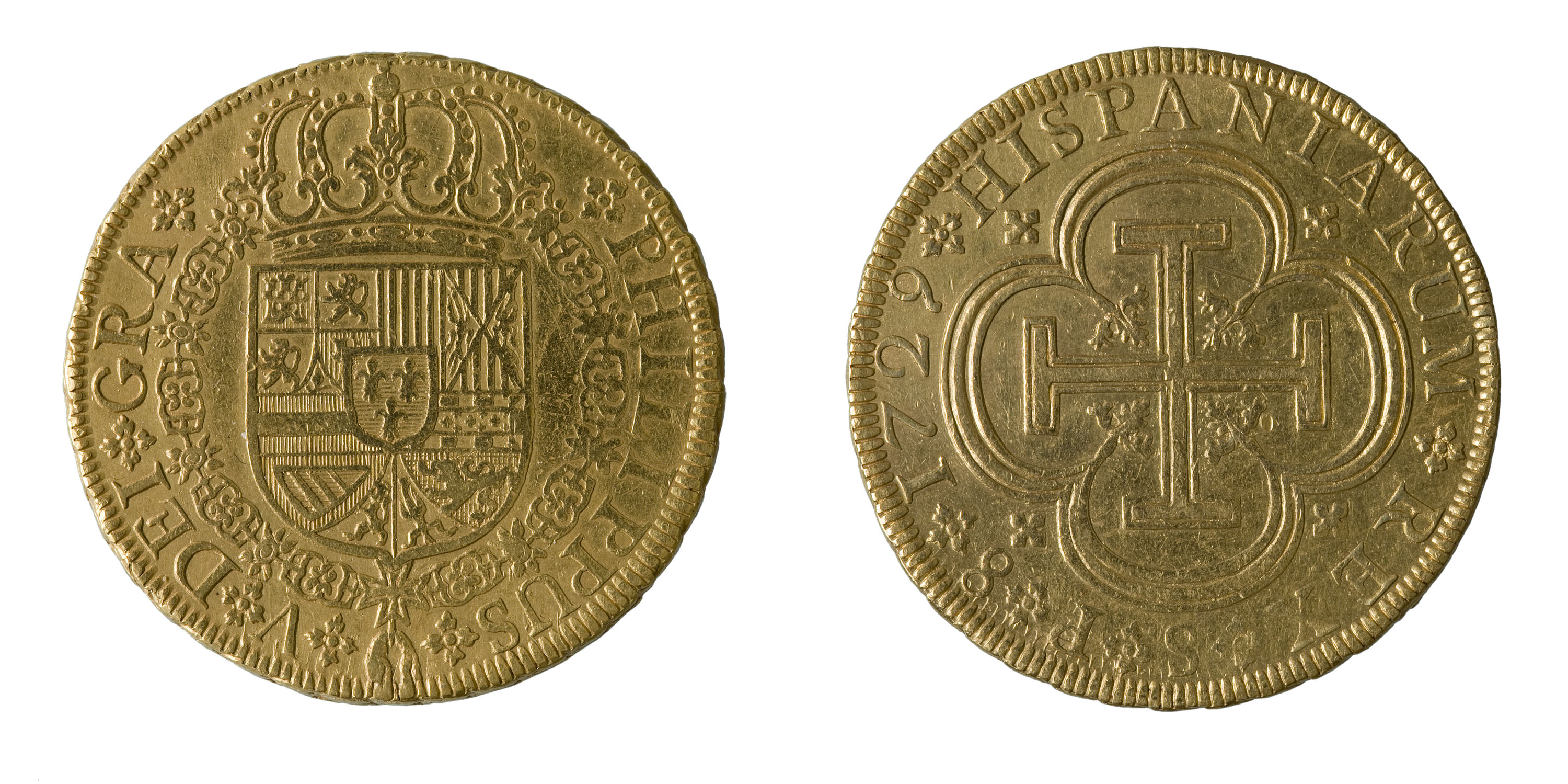 image for: Felip V d'Espanya - 8 escuts - 1729