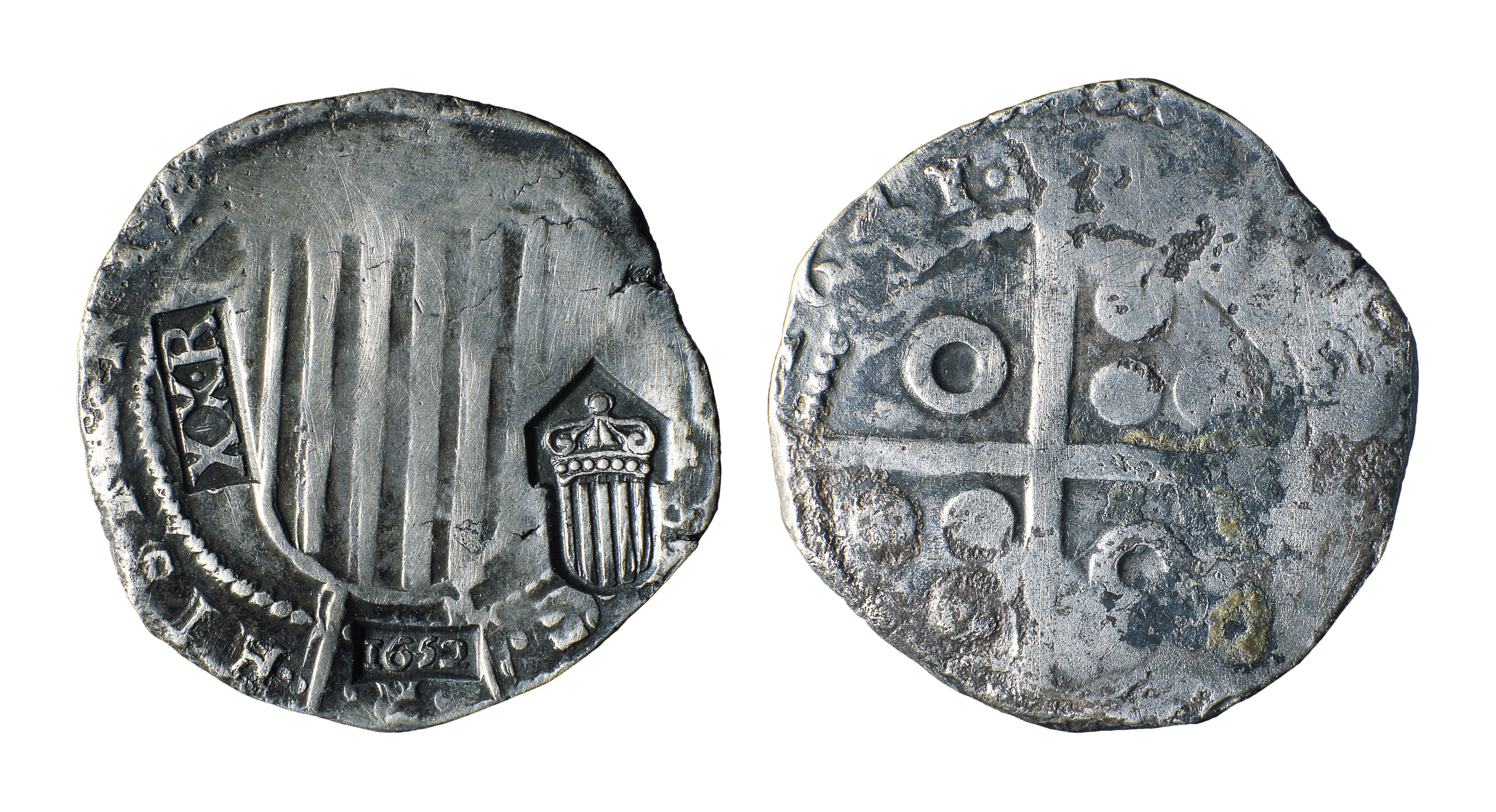 image for: Felip IV de Castella - 5 rals contramarcats - 1641 (1652 en contramarca)