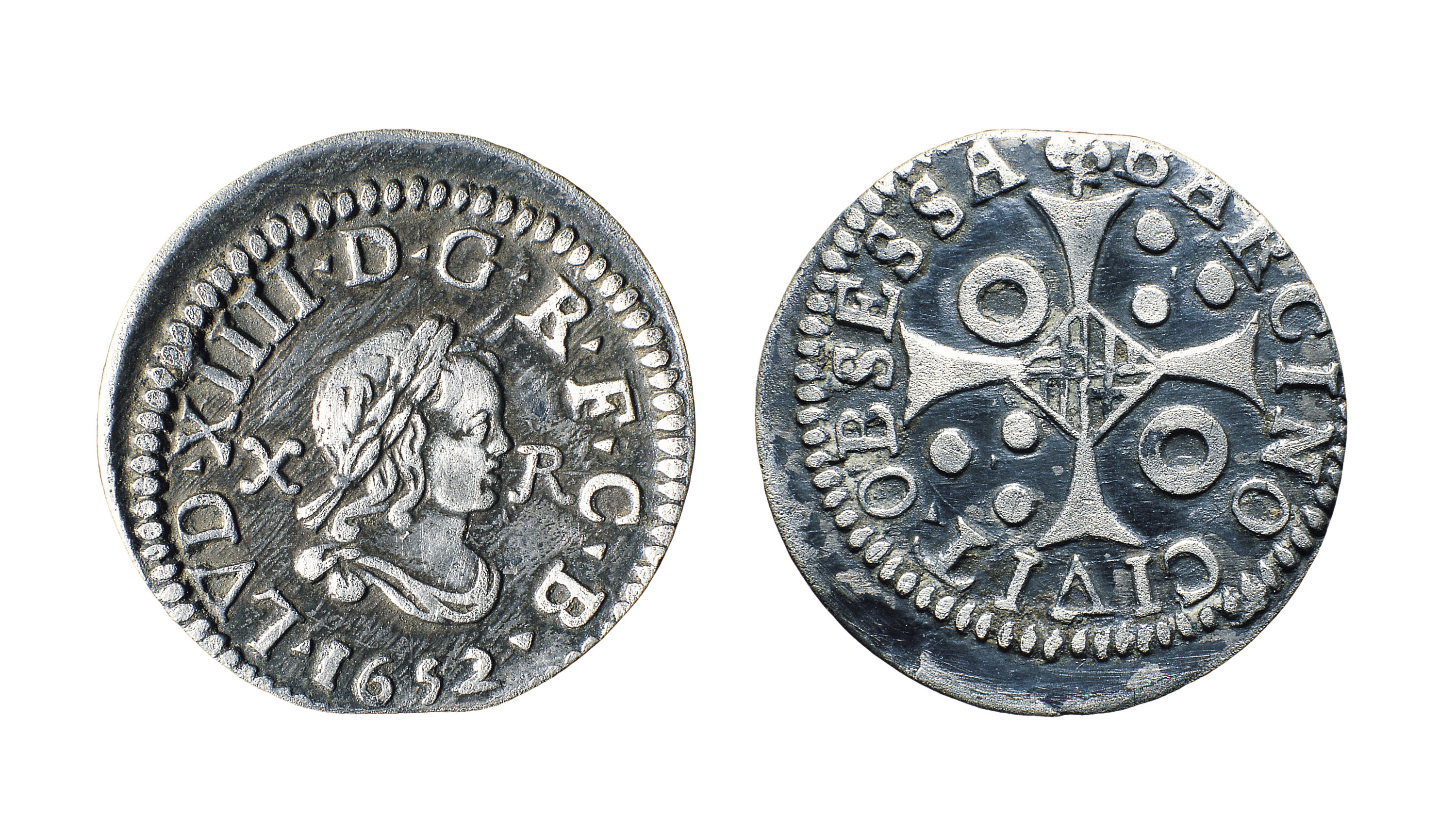 image for: Lluís XIV de França - 10 rals - 1652
