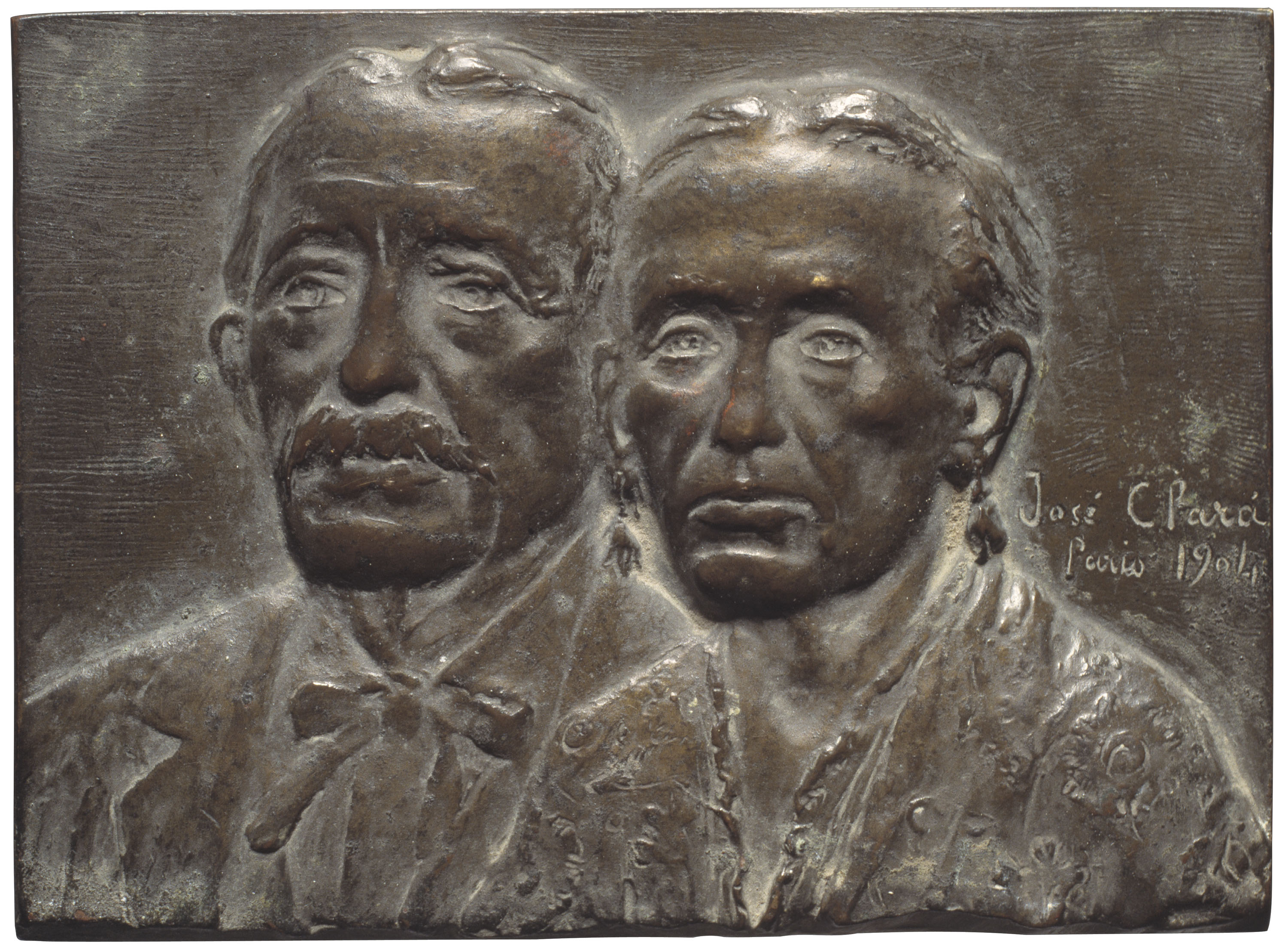 image for: Josep Clarà - Retrat d'un home i una dona - 1904