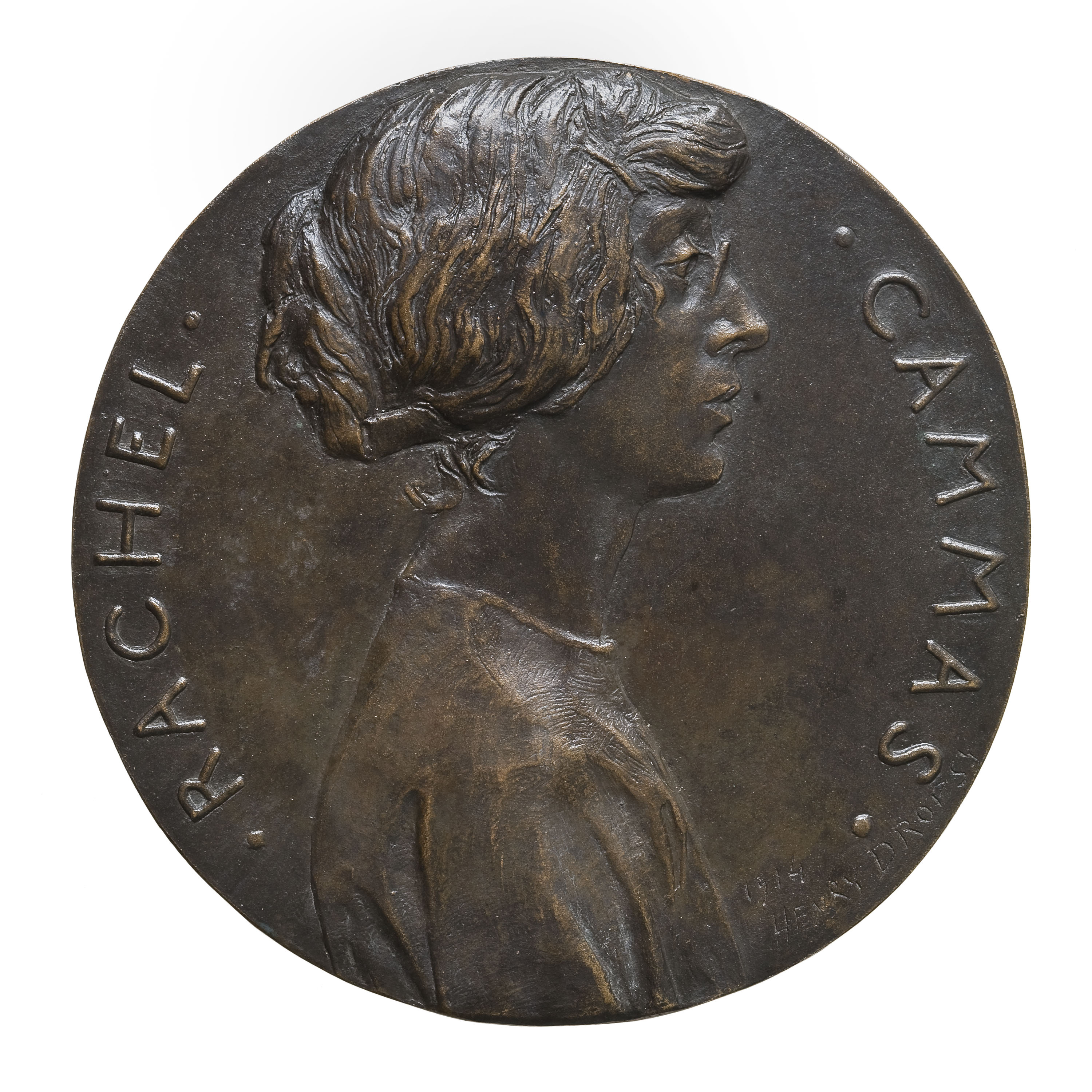 image for: Henry Dropsy - Medalla de Mlle Rachel Cammas - 1914