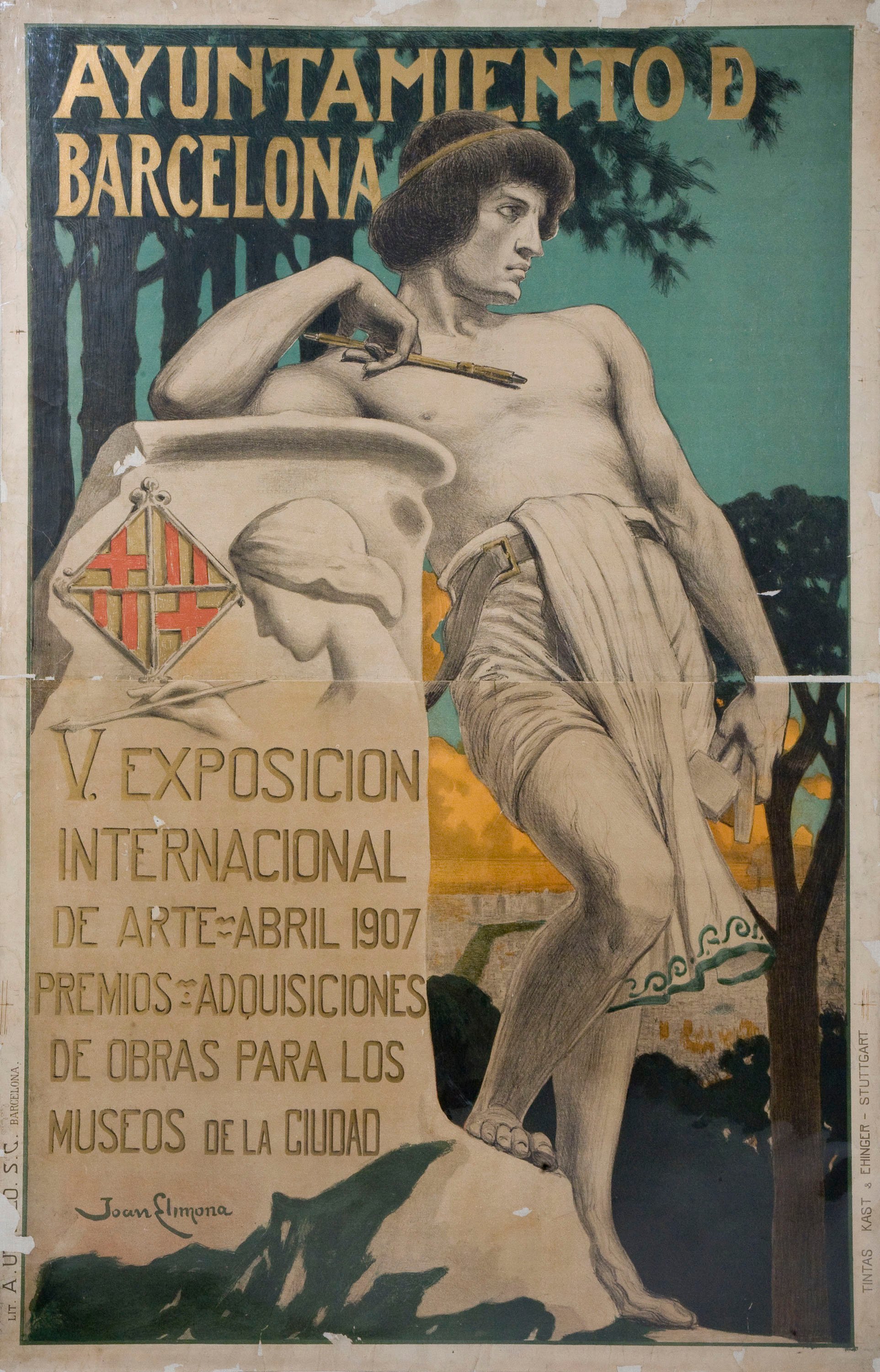 image for: Joan Llimona - V Exposicion Internacional de Arte. Abril 1907 - 1907