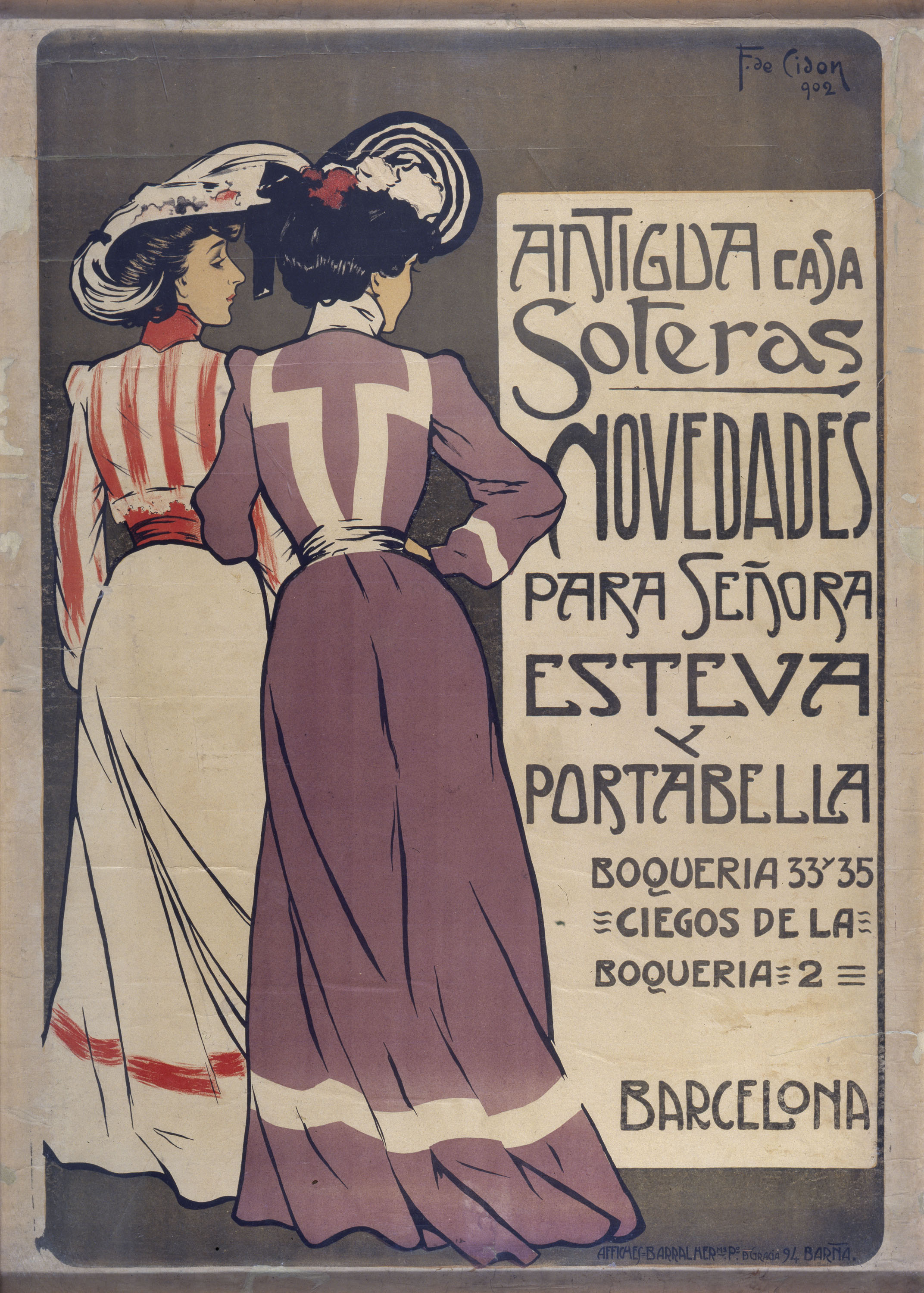 image for: Francisco de Cidón - Antigua Casa Soteras - 1902