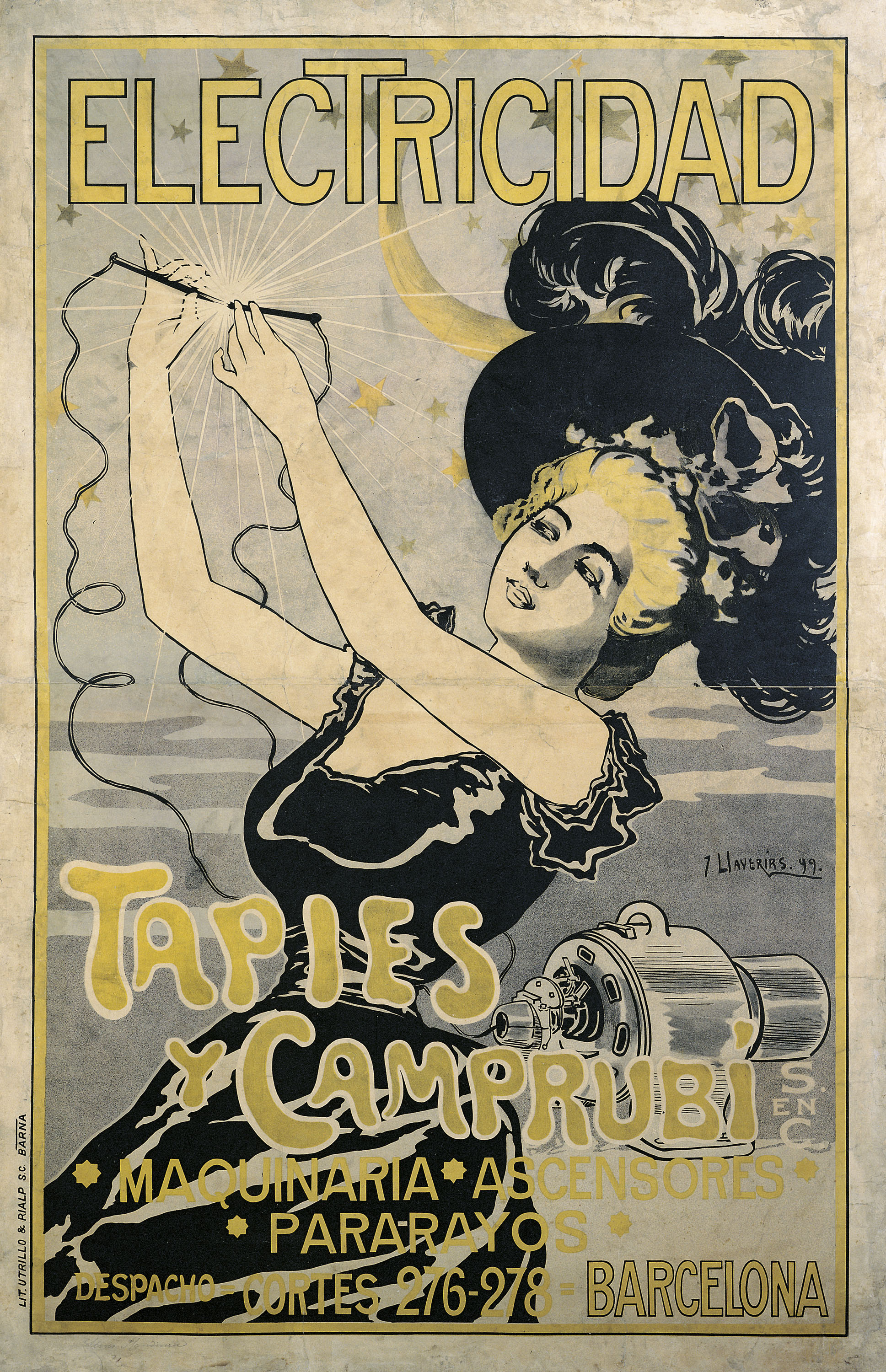 image for: Joan Llaverias - Electricidad Tapies y Camprubí - 1899