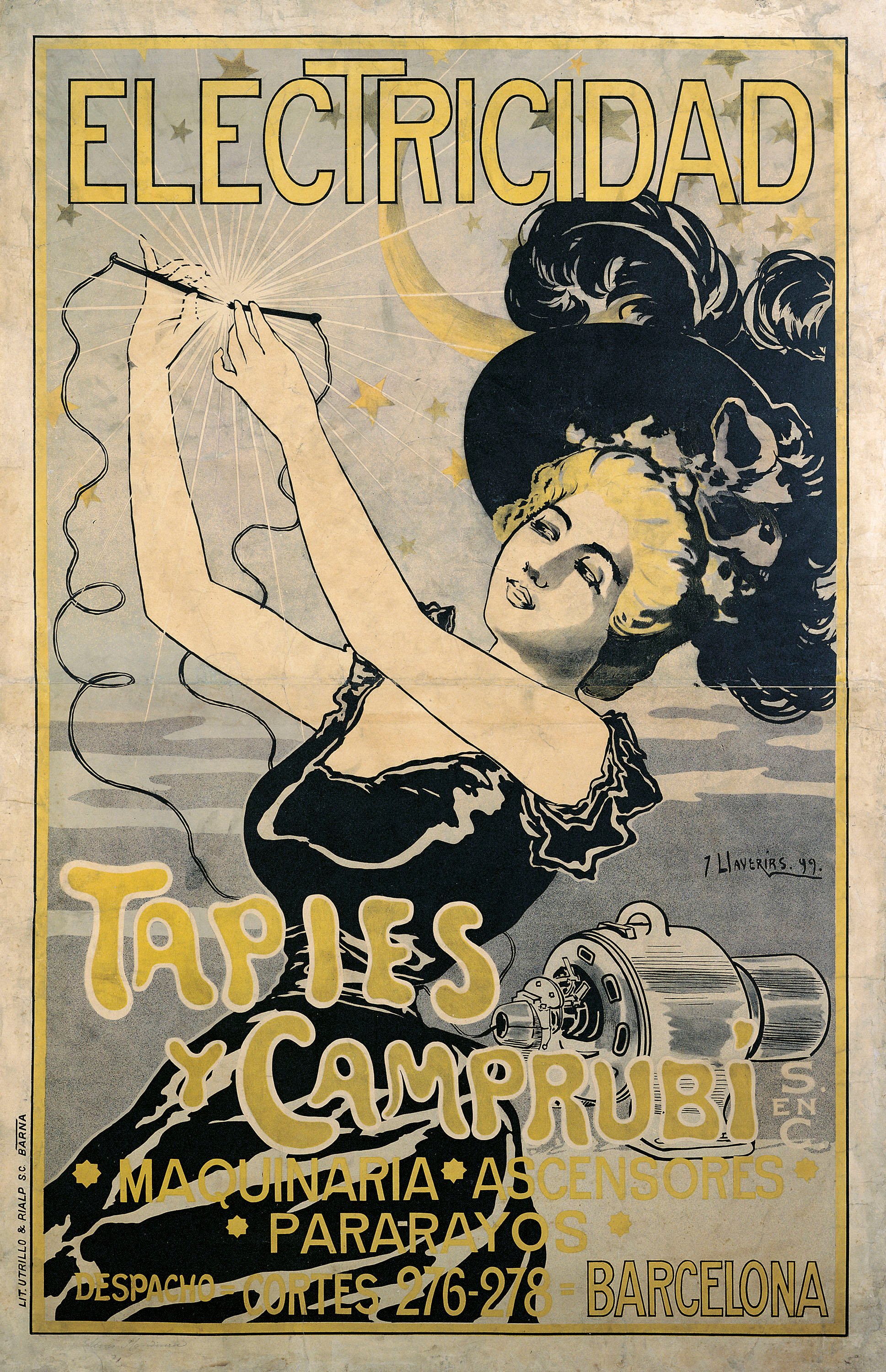 image for: Joan Llaverias - Electricidad Tapies y Camprubí - 1899