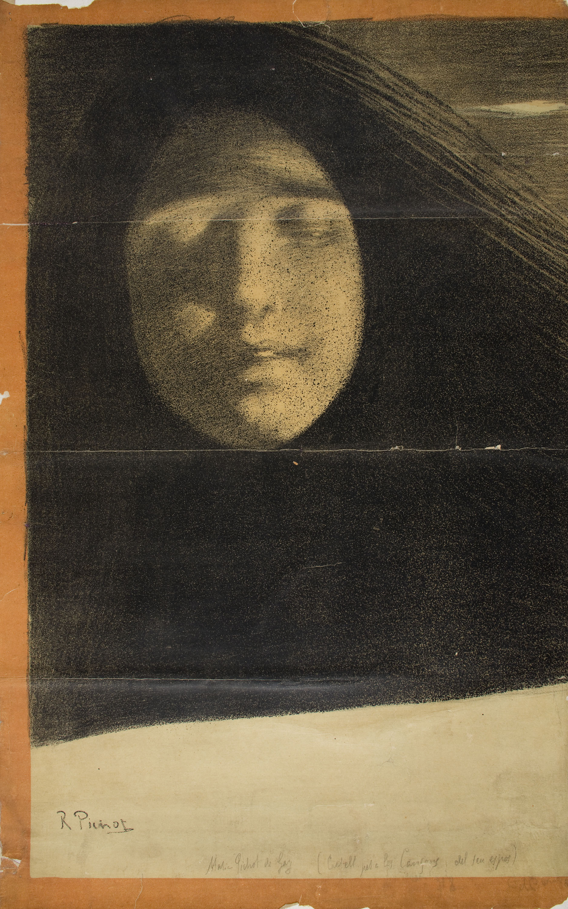 image for: Ramon Pichot Gironés - [Maria Pichot de Gay. Cartell per a les Cançons del seu espòs] - 1900