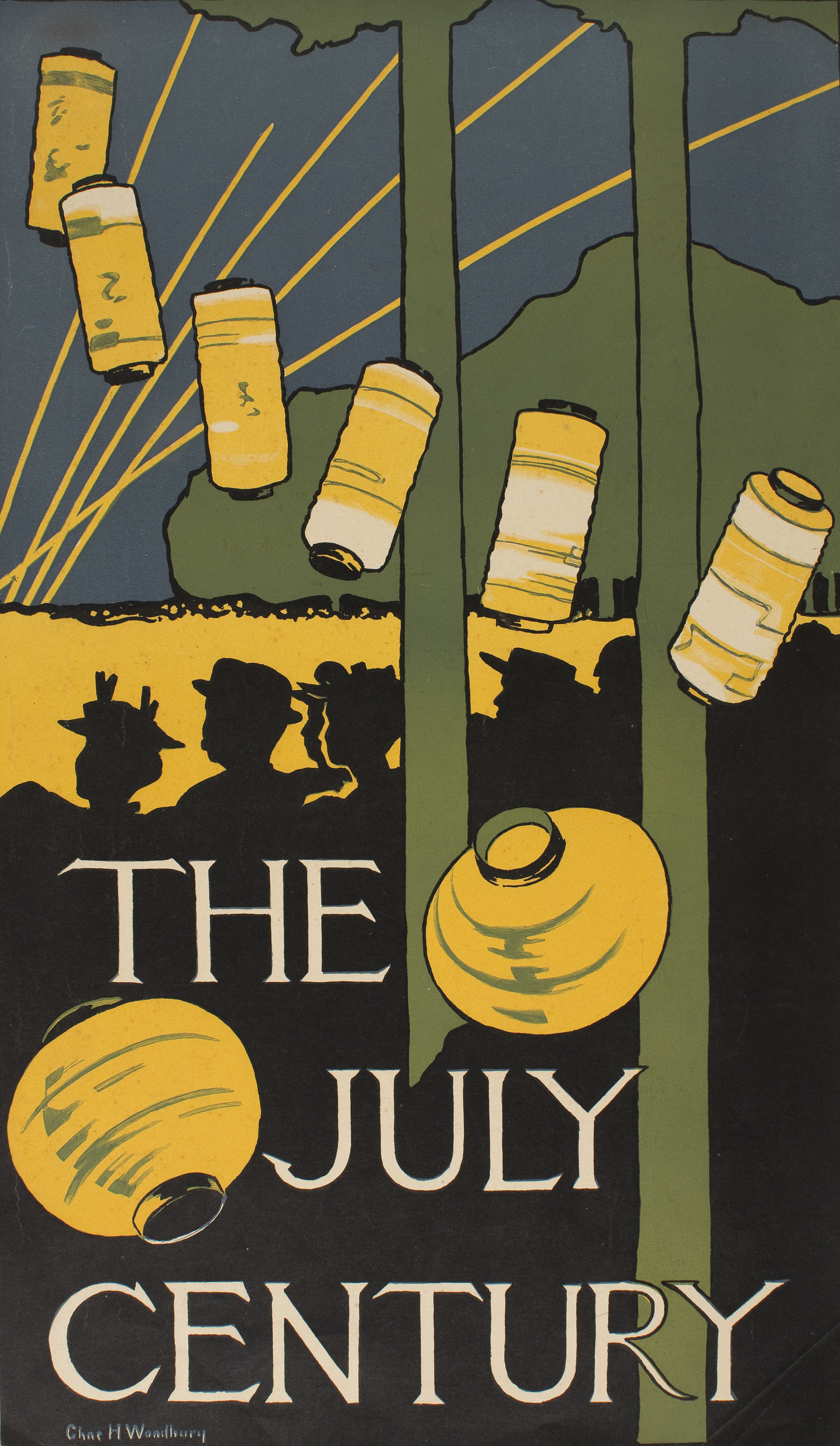 image for: Charles Herbert Woodbury - The July Century - 1895