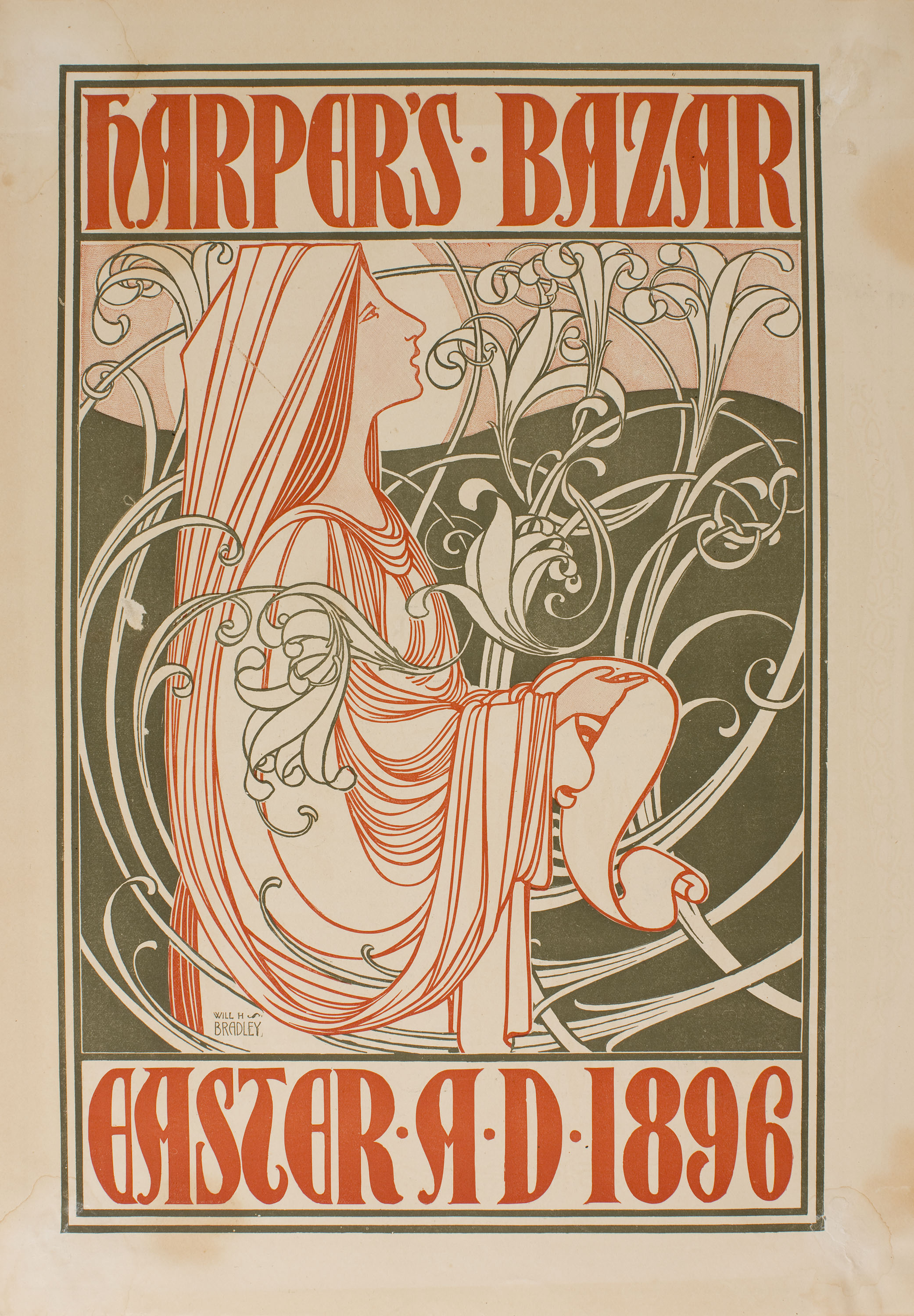 image for: William Henry Bradley - Harper's Bazar. Easter A.D.1896 - 1896