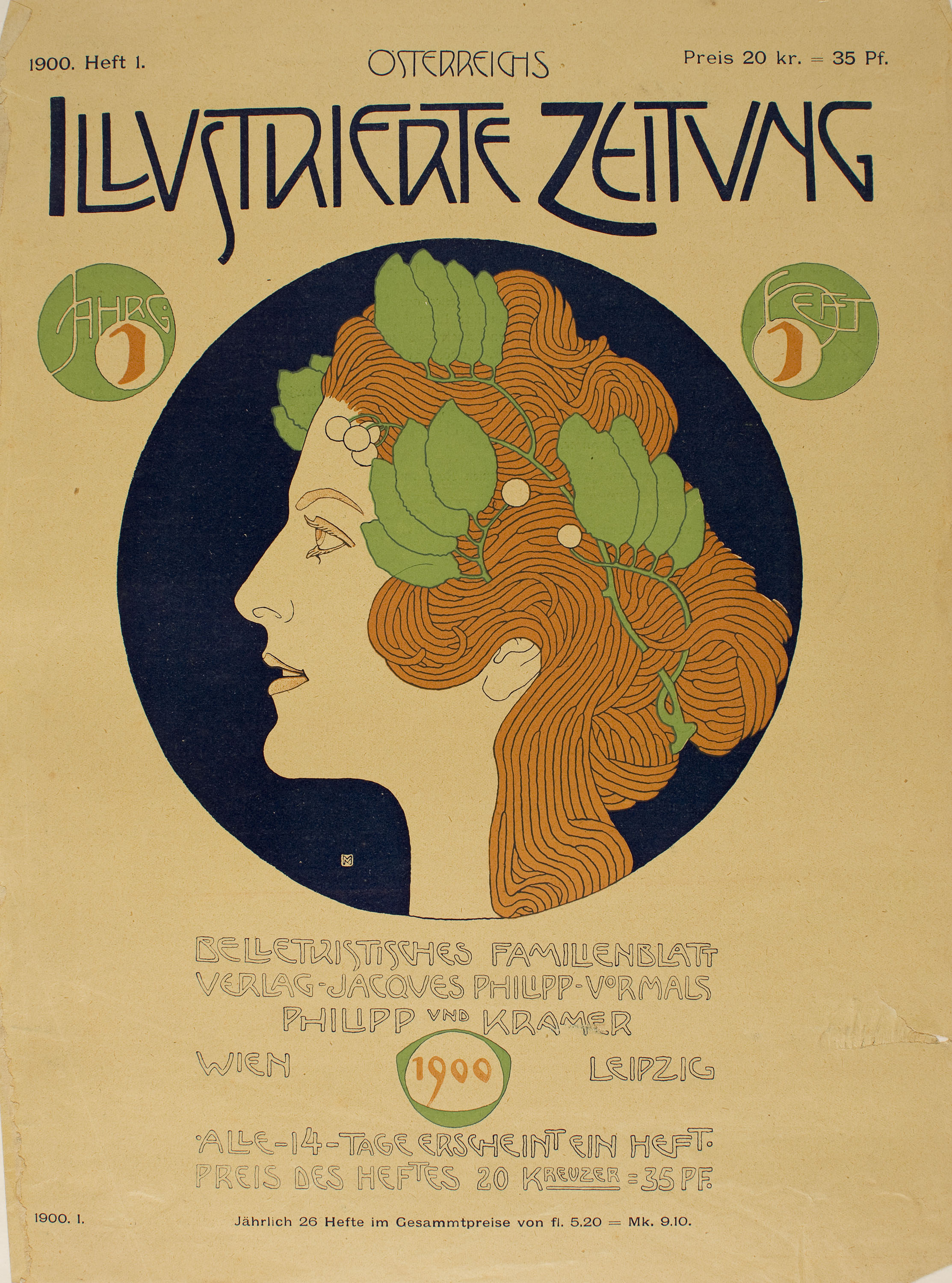 image for: Koloman Moser - Osterreichs Illustrierte Zeitung - 1900