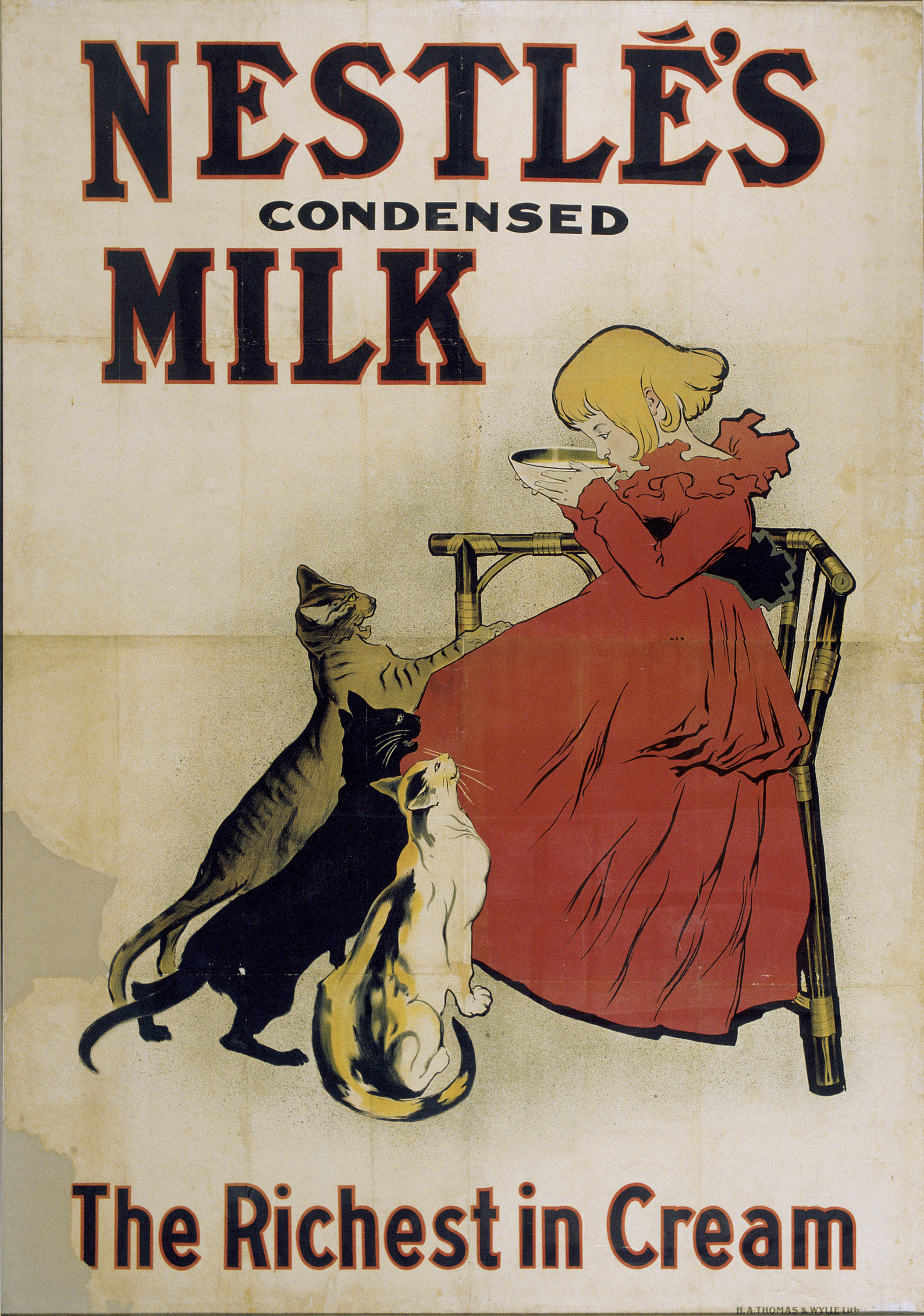 image for: Théophile Alexandre Steinlen - Nestlé's Condensed Milk - 1894 o 1895