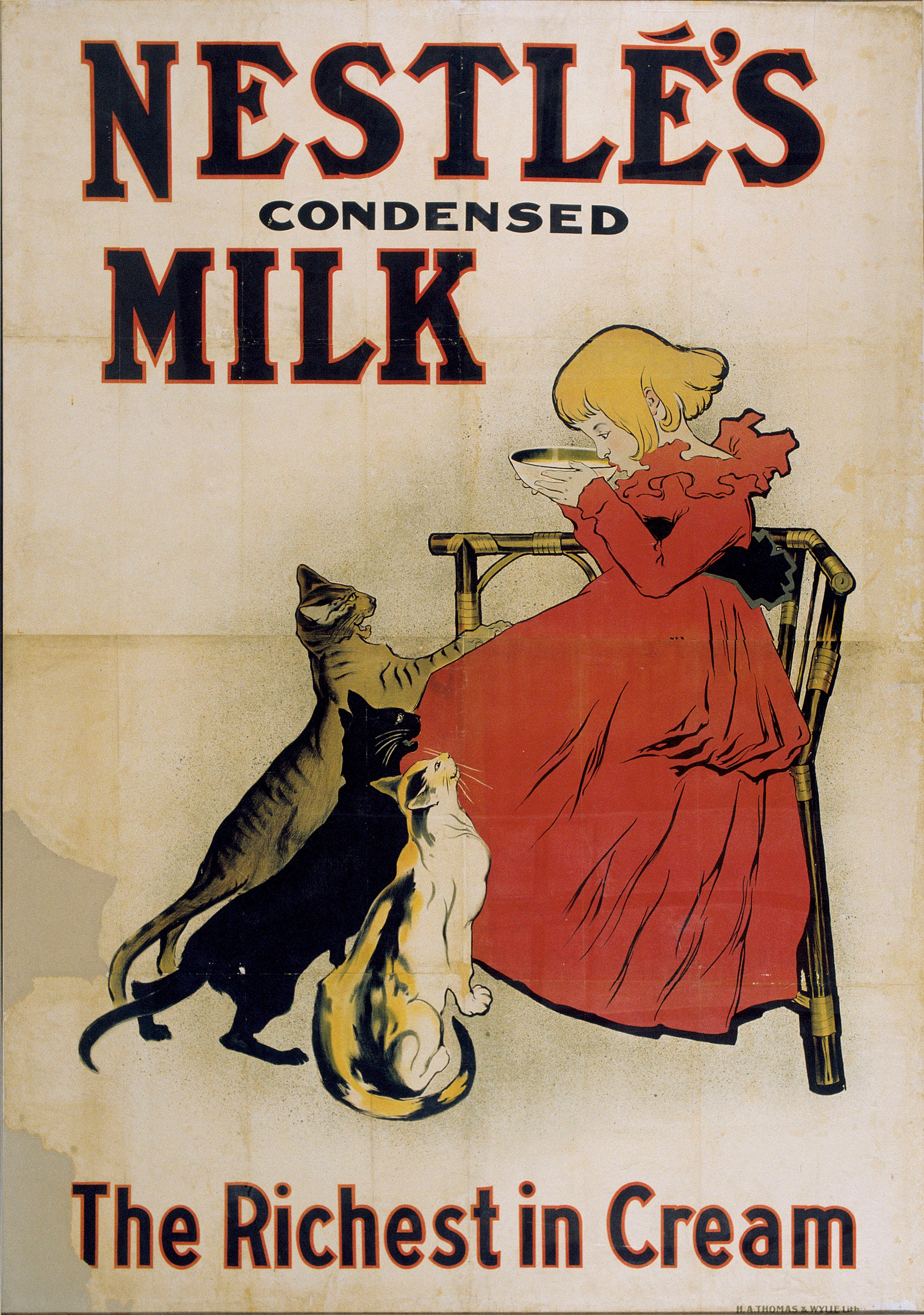 image for: Théophile Alexandre Steinlen - Nestlé's Condensed Milk - 1894 o 1895