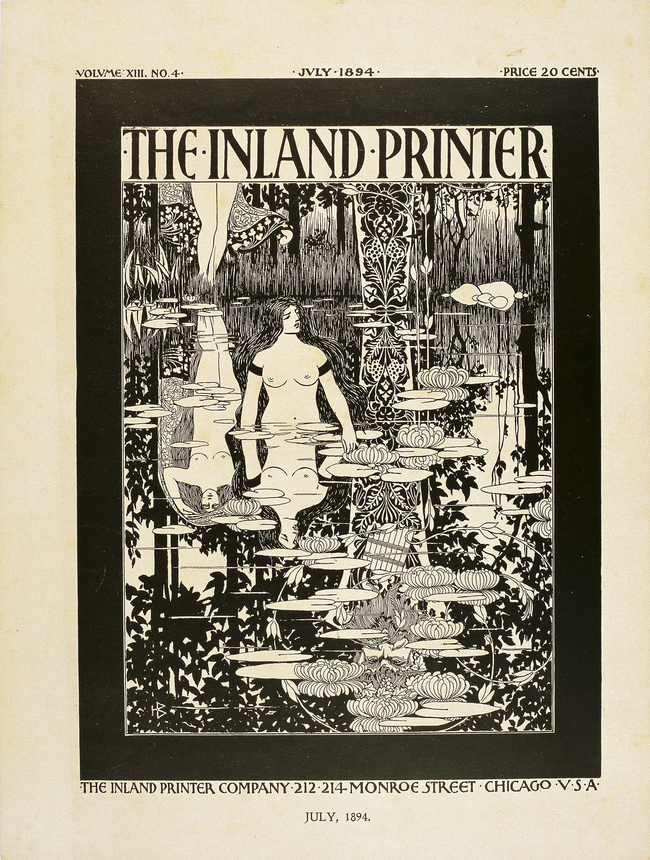 image for: William Henry Bradley - The Inland Printer. July, 1894 - 1894