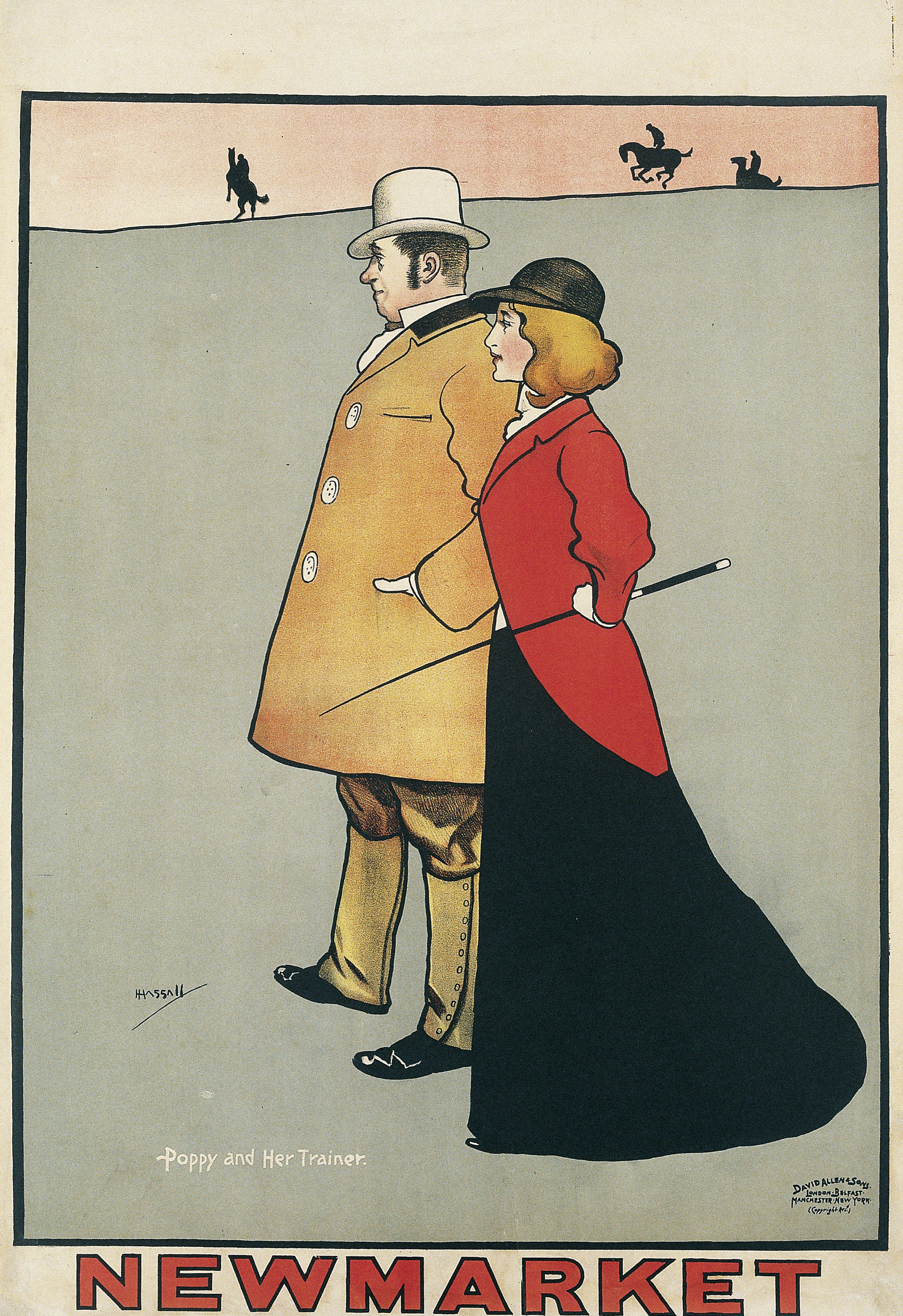 image for: John Hassall - Newmarket - Cap a 1896