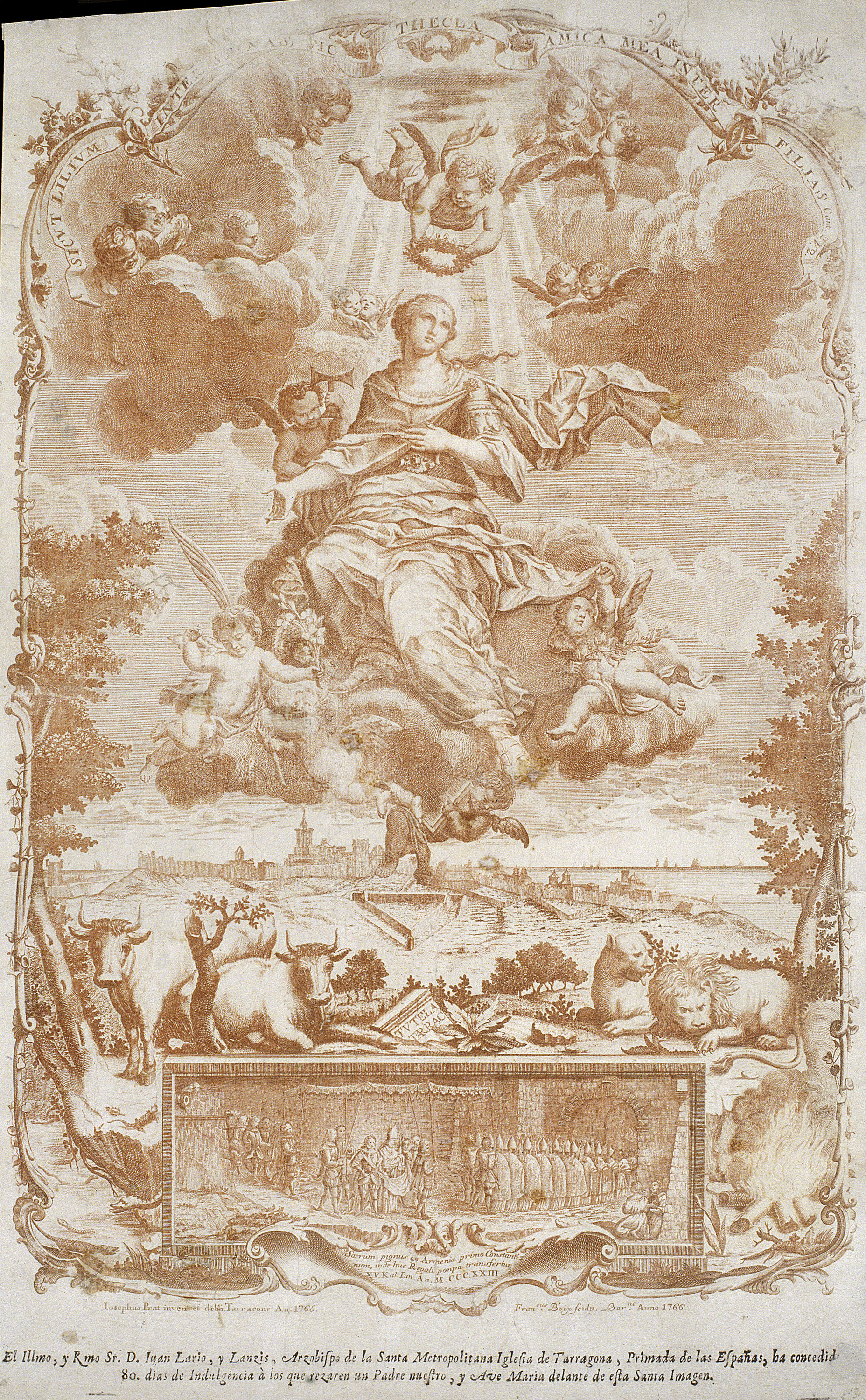 image for: Francesc Boix - Santa Tecla - 1766