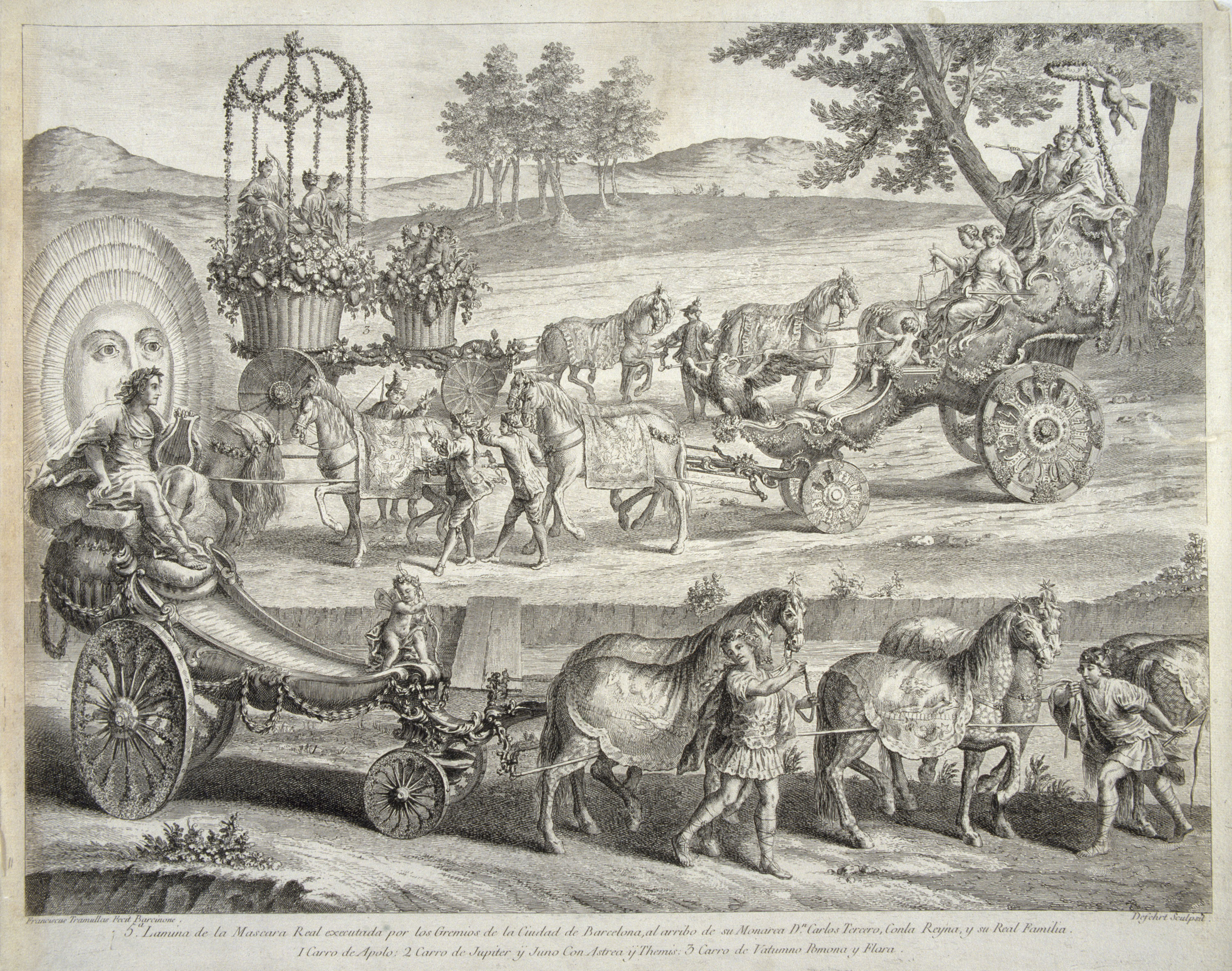 image for: A.J. Defehrt - Carro d'Apol·lo - 1764