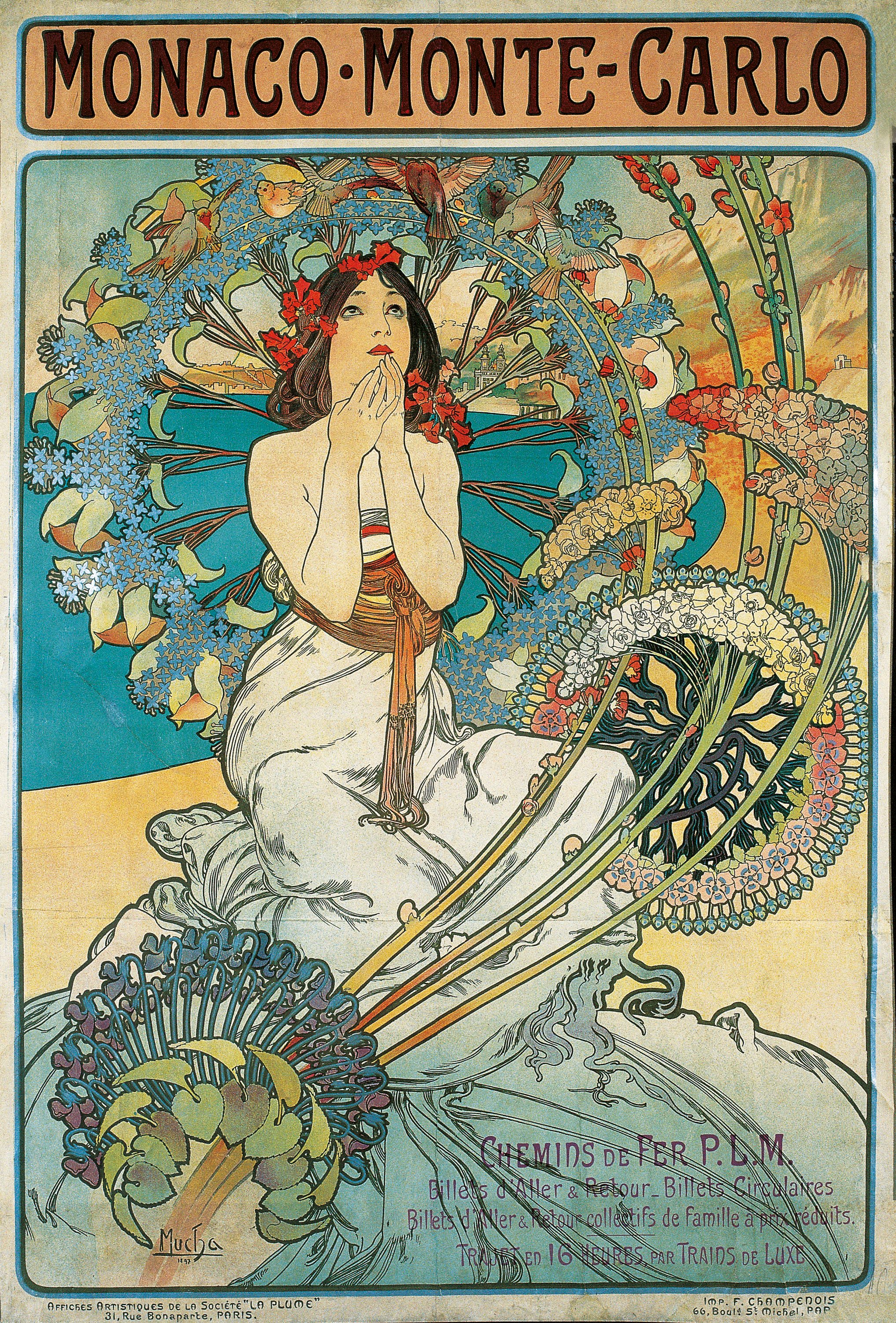 image for: Alphonse-Marie Mucha - Monaco·Monte-Carlo - 1897