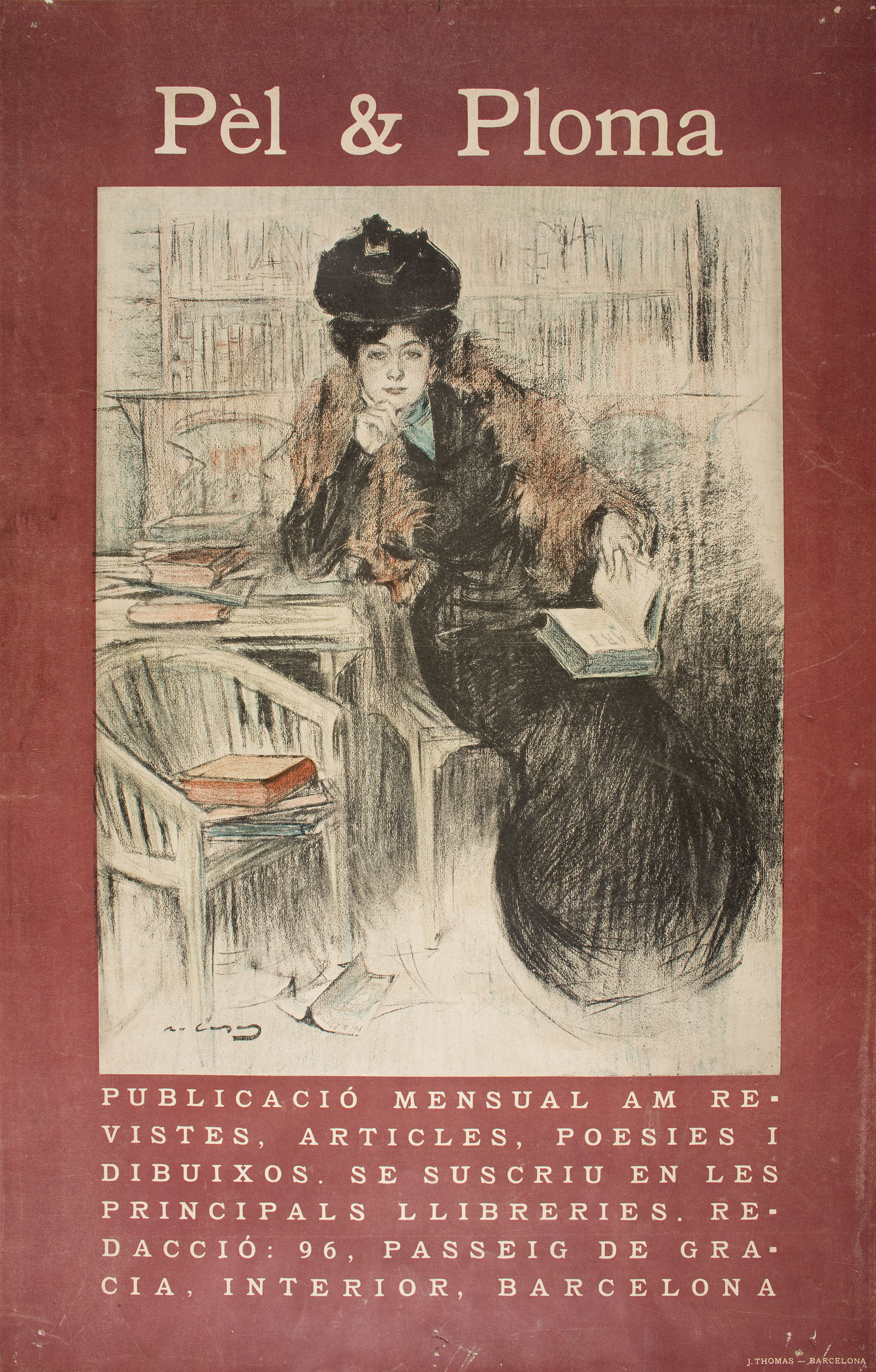 image for: Ramon Casas - Pèl & Ploma - 1901
